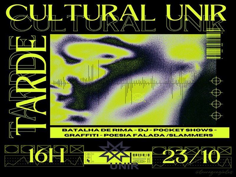 CULTURA: UNIR recebe ‘Tarde Cultural’ com ênfase em Hip Hop nesta quinta (23) 