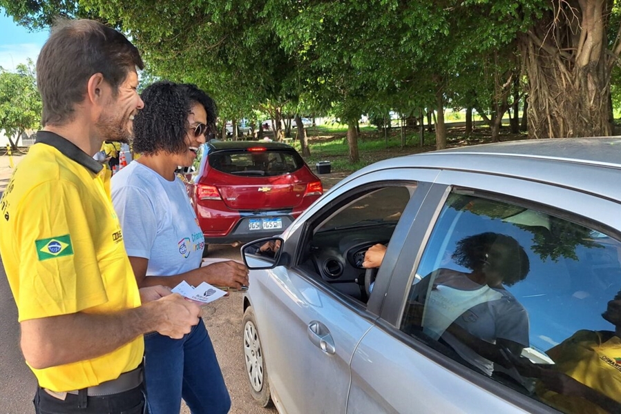 PROTEÇÃO: Parceria entre Detran e Seas fortalece ações com blitz educativa, em Porto Velho