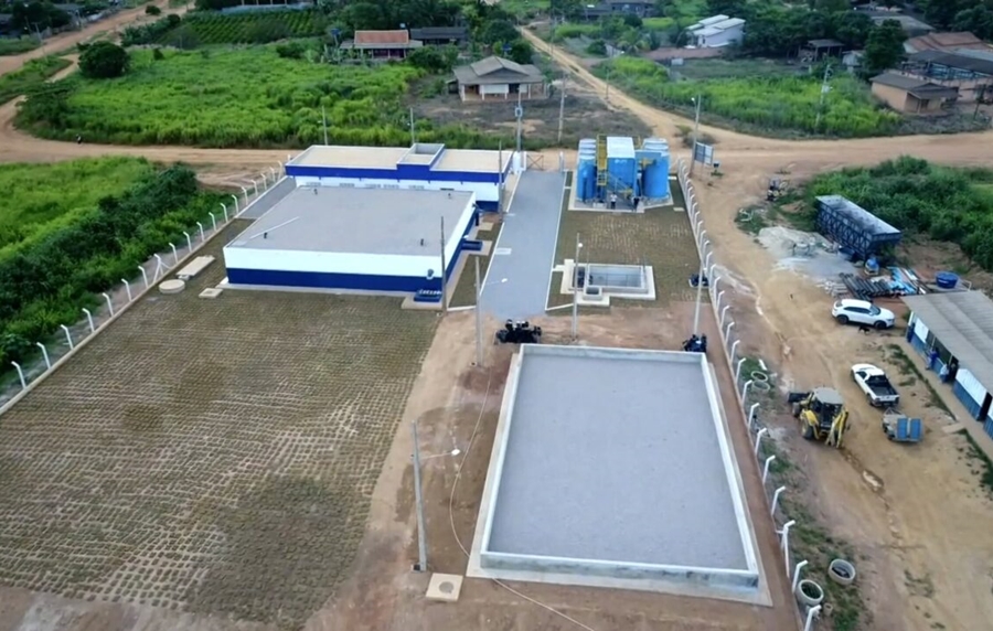 UNIÃO BANDEIRANTES: Obras de implantação do Sistema de Abastecimento de Água chegam a 70%