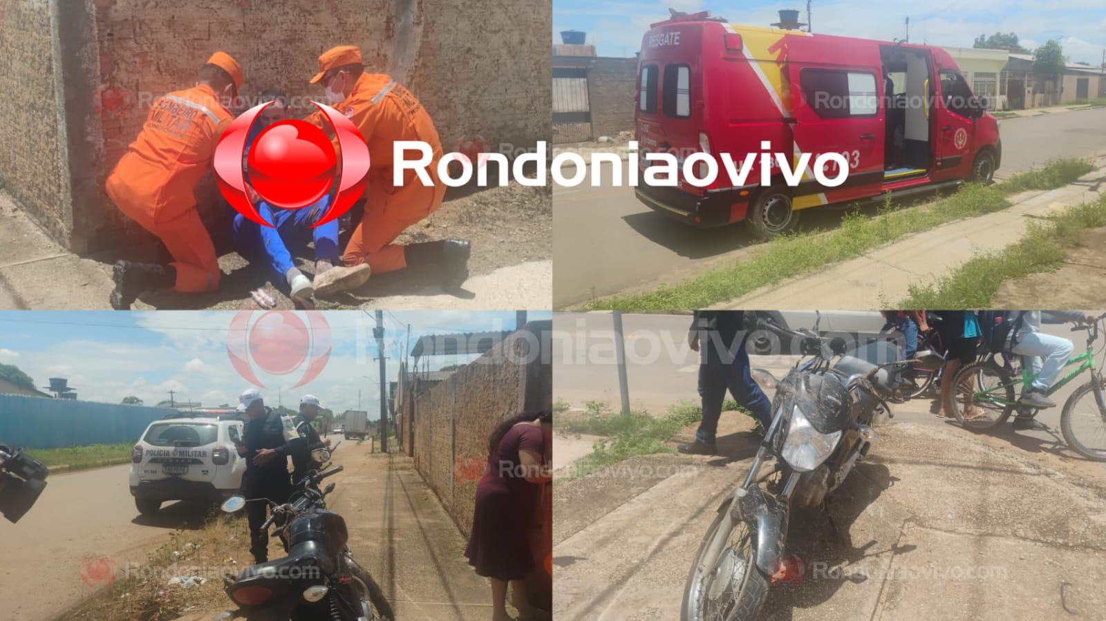 ATROPELAMENTO: Duas pessoas sofrem ferimentos após acidente na zona Leste