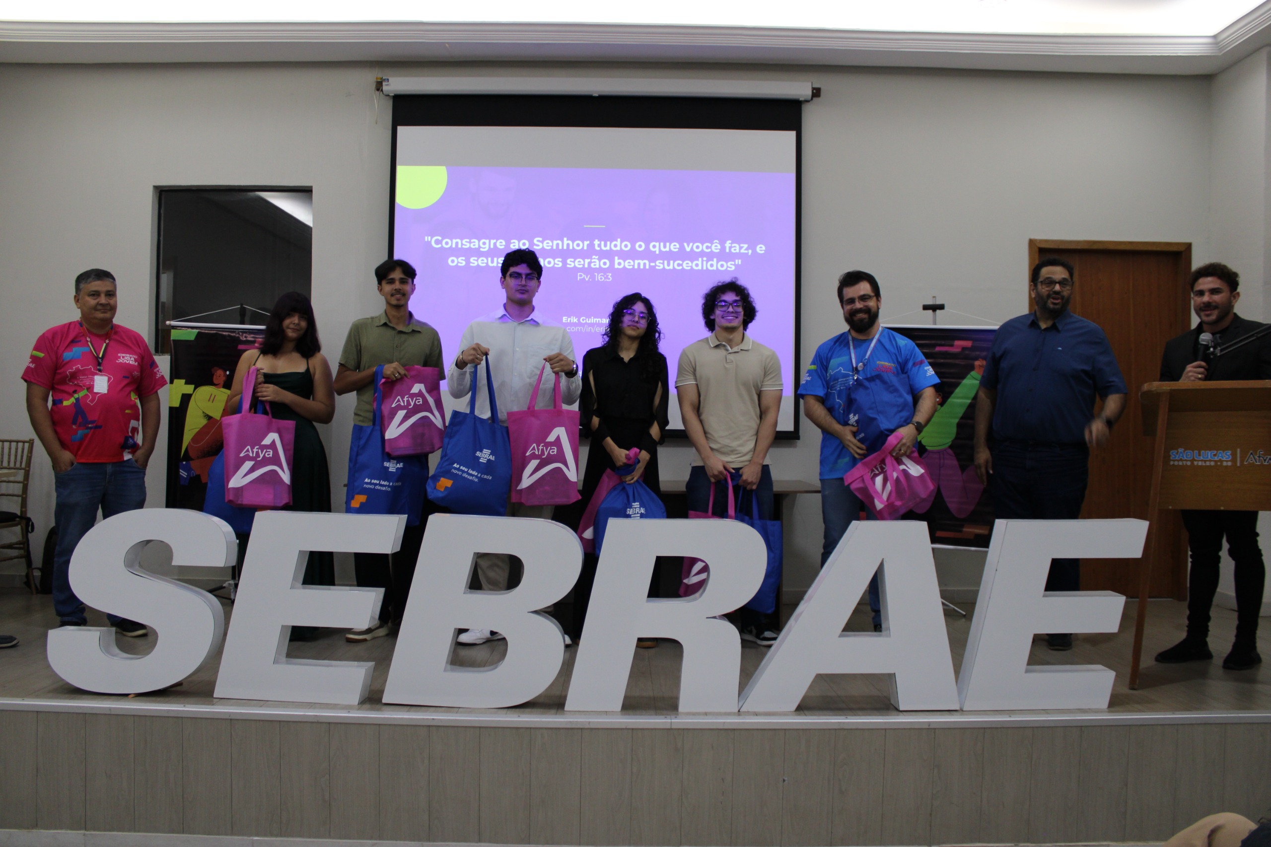 DESAFIO LIGA JOVEM: Alunos da Afya São Lucas conquistam título estadual do SEBRAE 