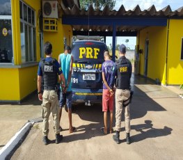 BR-364: Adolescentes são detidos por furtarem motos no posto da PRF