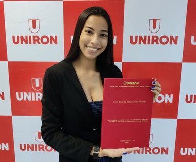 UNIRON: Violência doméstica foi tema de TCC de acadêmica 