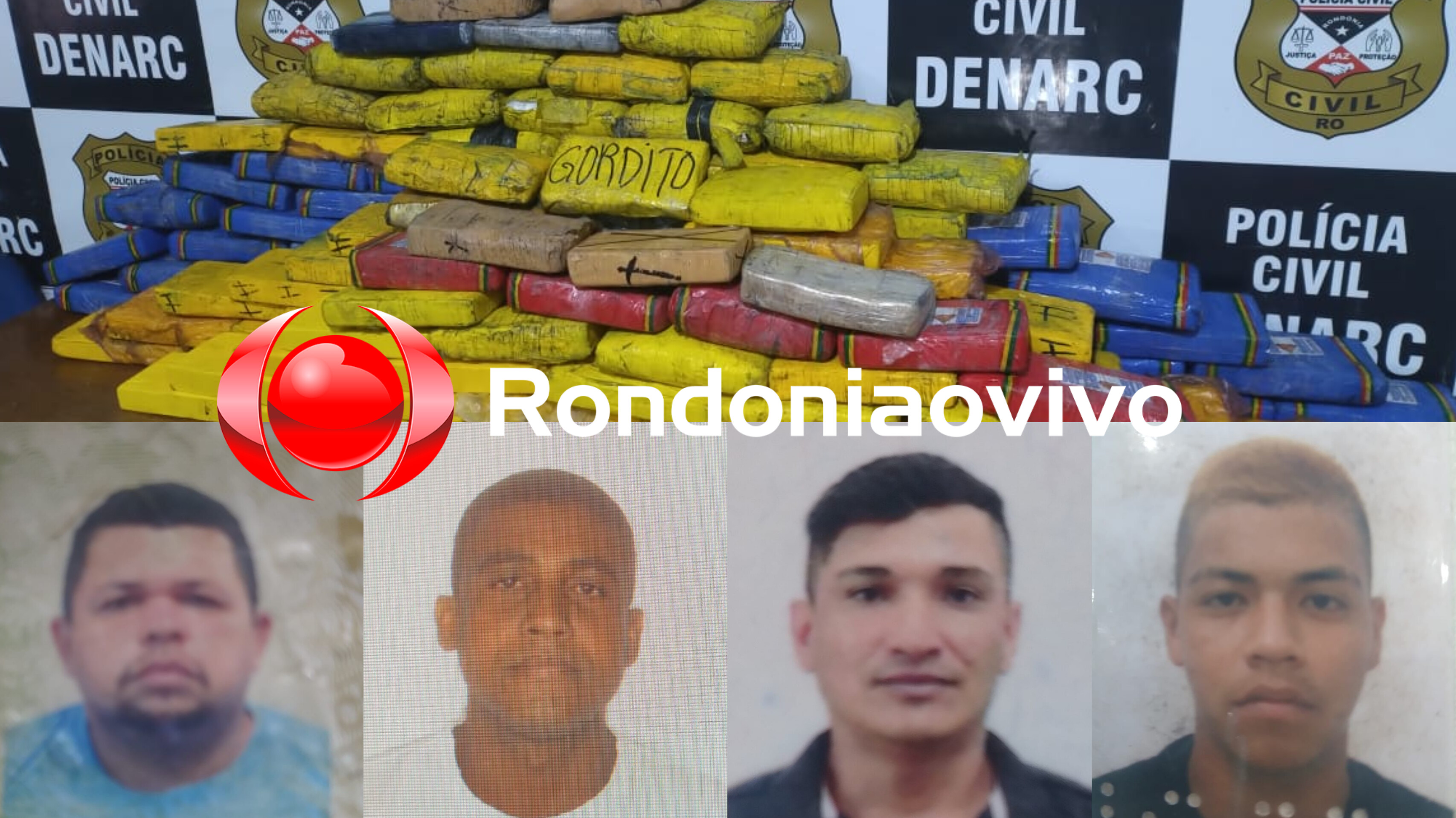 146 QUILOS: Denarc apreende caminhão com pneus recheados de drogas; quadrilha é presa 