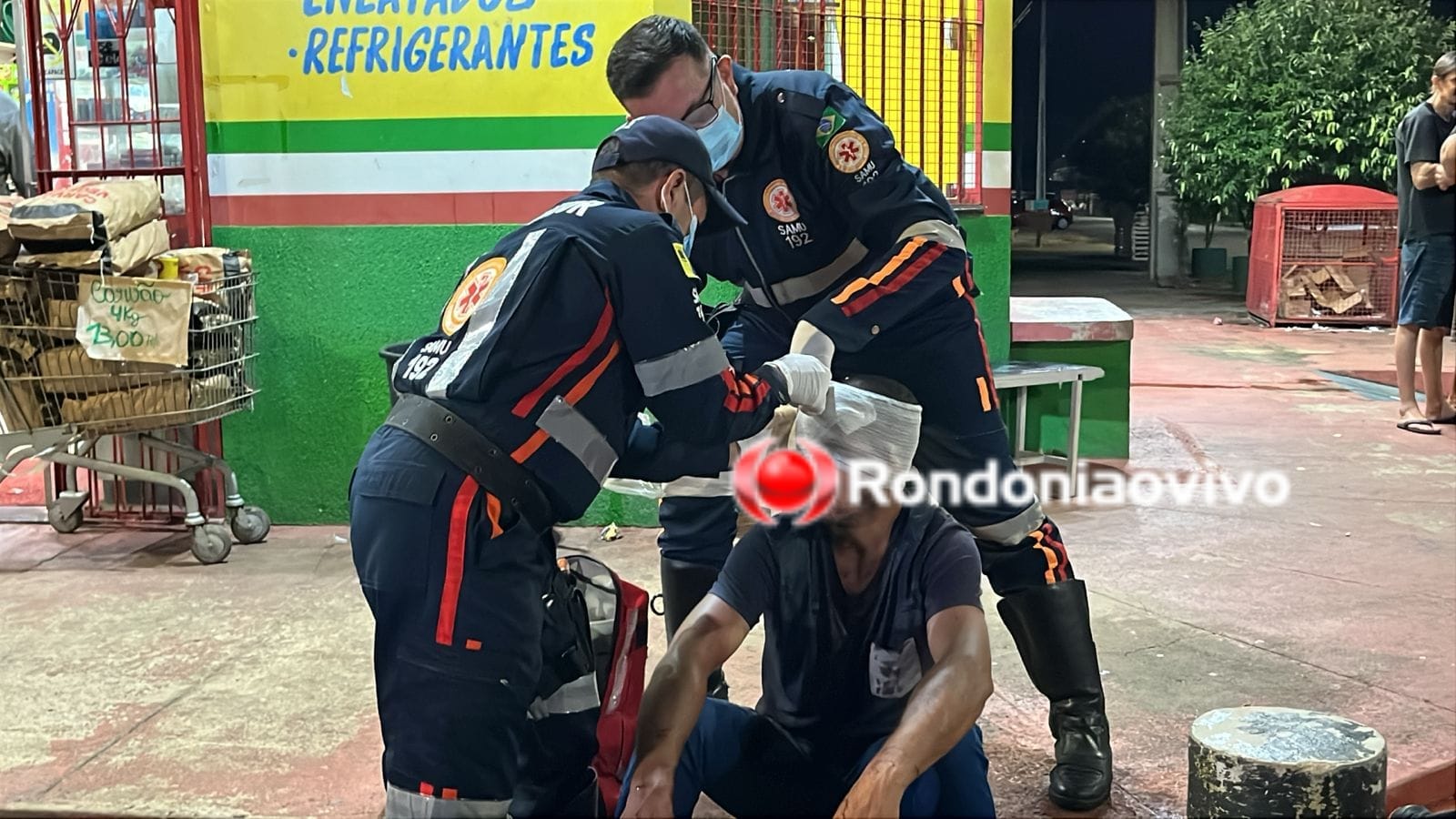 NA PIRÂMIDE : Homem é atacado brutalmente após encontrar autor de roubo 