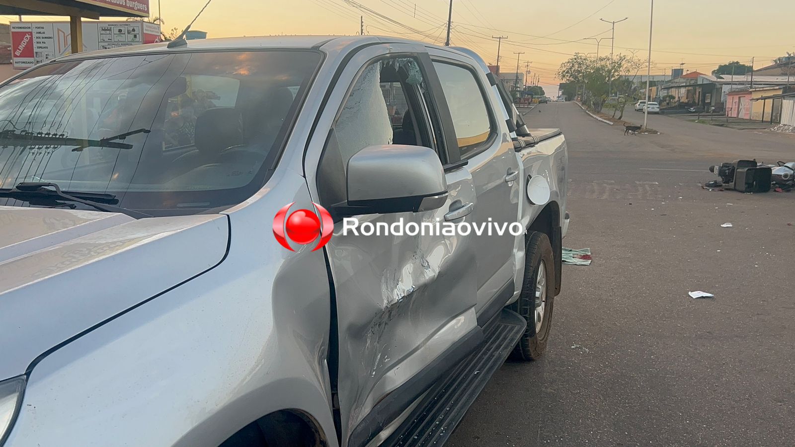 URGENTE: Motociclista sofre gravíssimo acidente na Raimundo Cantuária