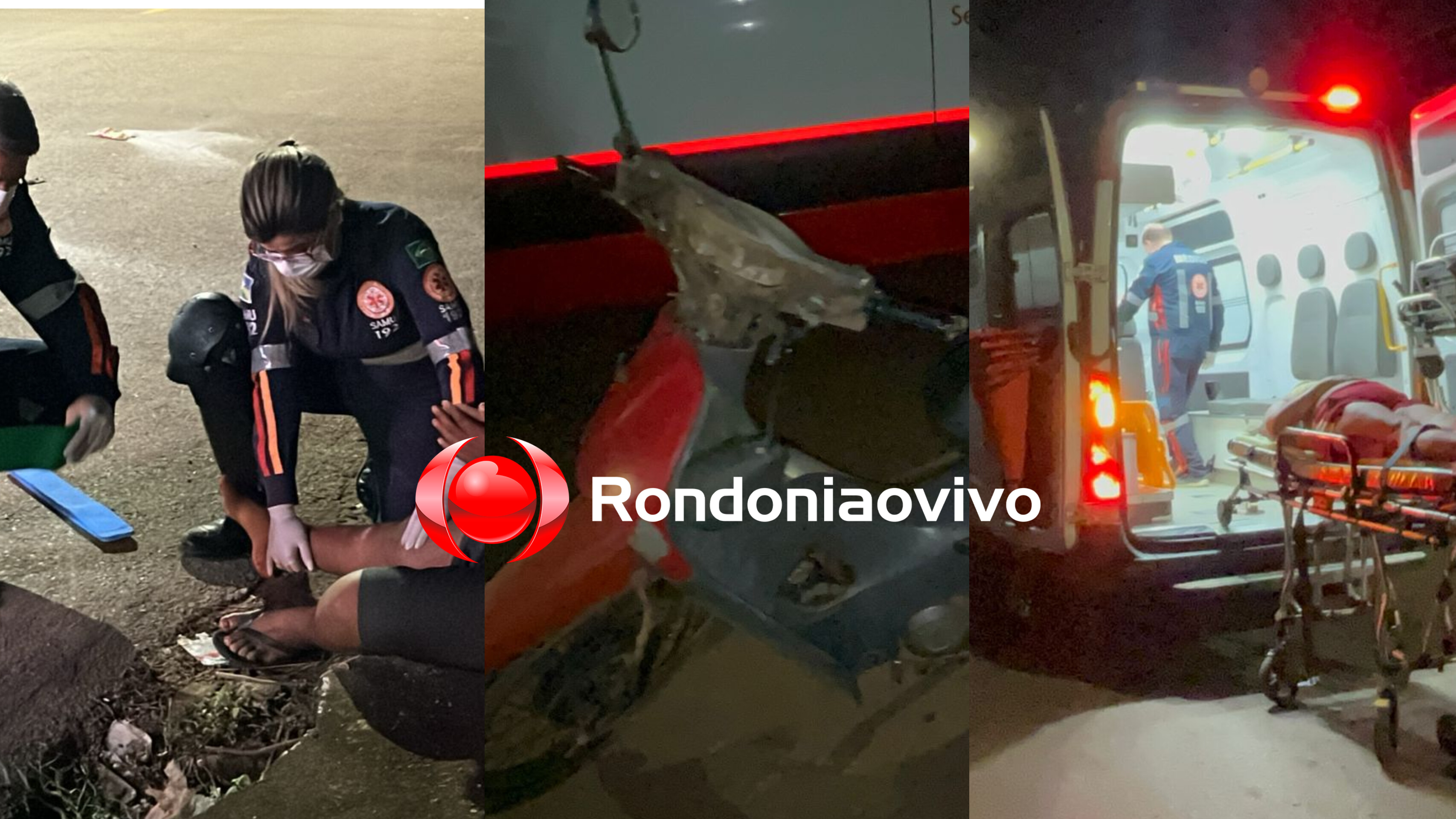 URGENTE: Mãe e filho ficam gravemente feridos e motorista causador de acidente foge