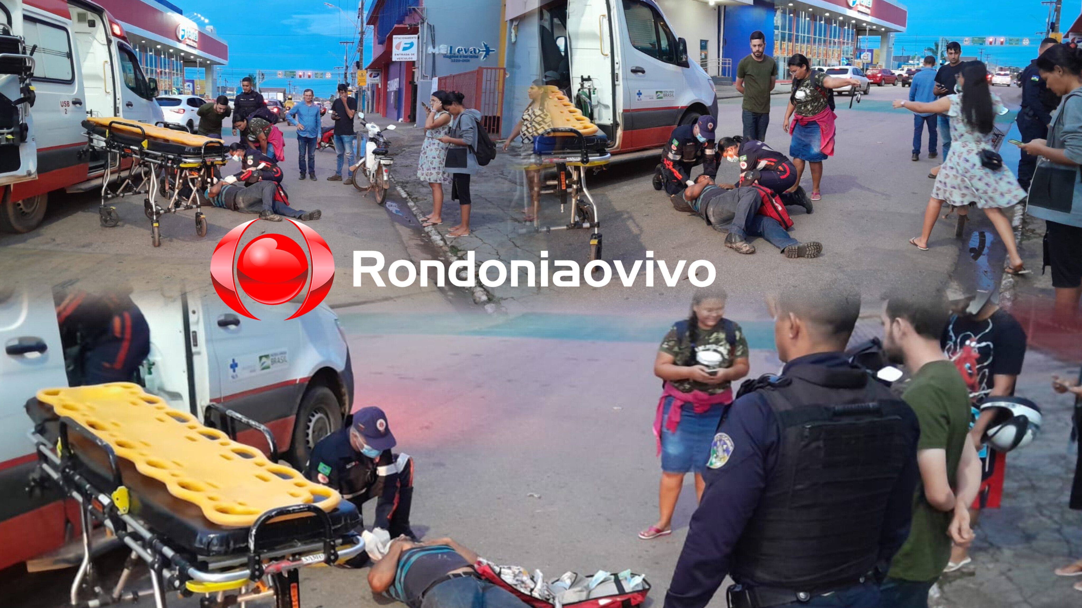 QUEBRA-MOLAS: Homem de 38 anos fica gravemente ferido ao sofrer acidente 