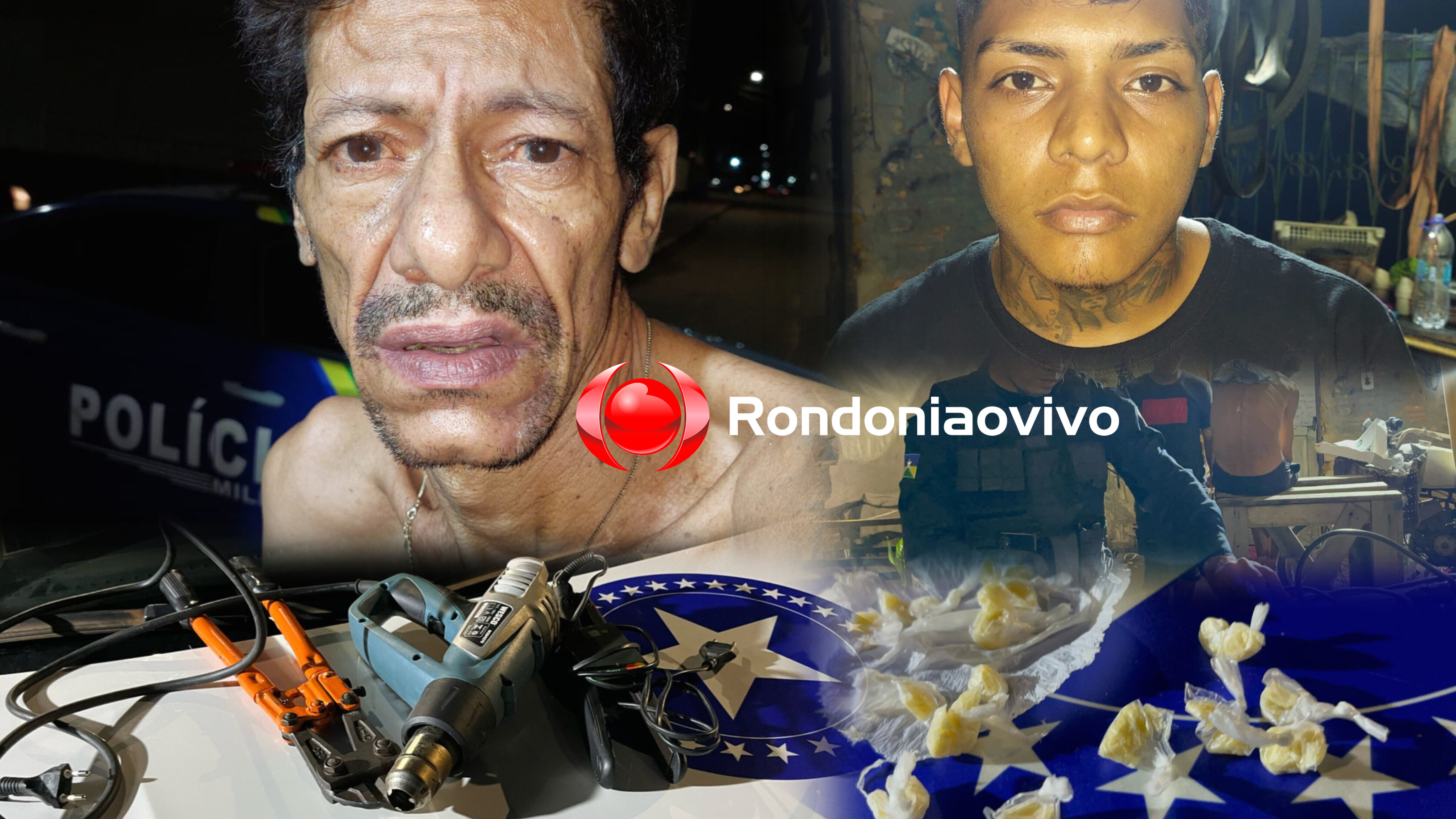 DOIS PRESOS: Equipe do sargento Machado fecha sucata que funcionava como boca de fumo 