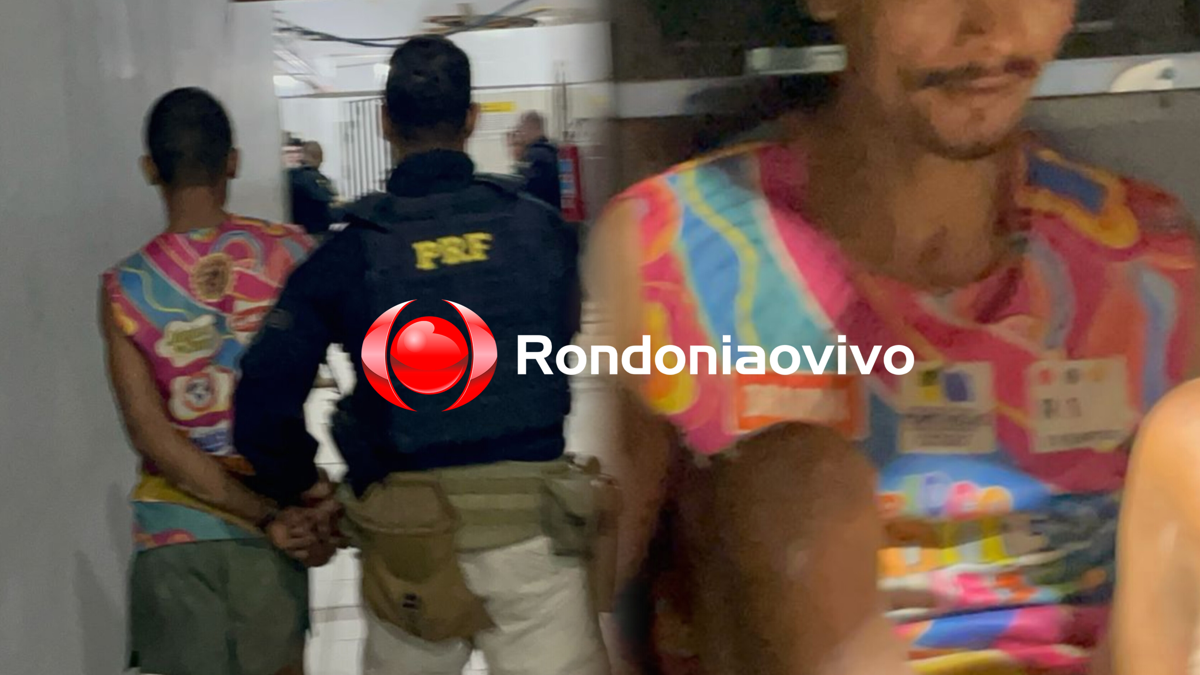 INSANO: Homem preso diz que ia roubar viatura da PRF e levar para boca de fumo 