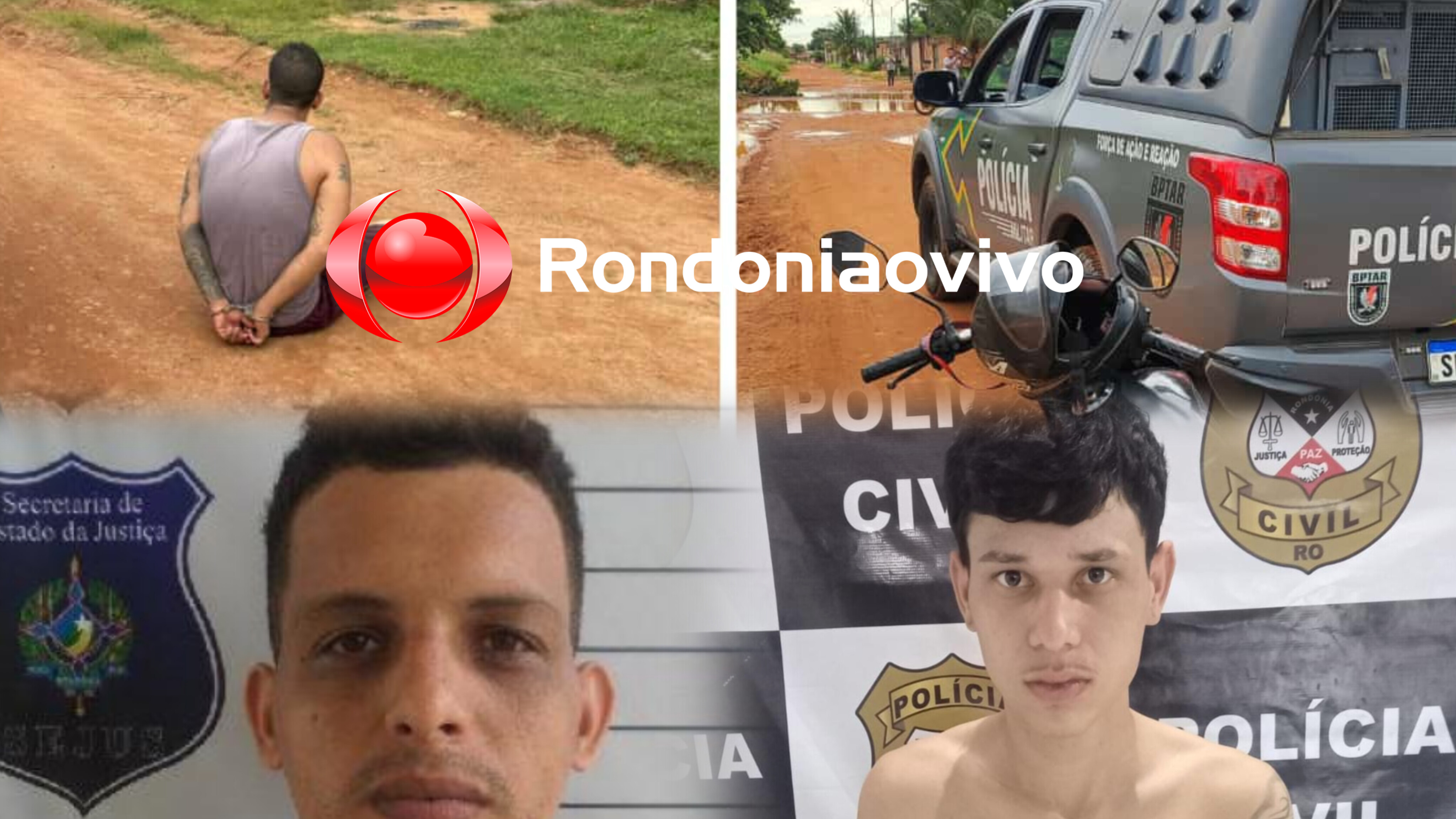 GPS ENTREGOU: BPTAR prende criminosos que tinham acabado de roubar moto rastreada 
