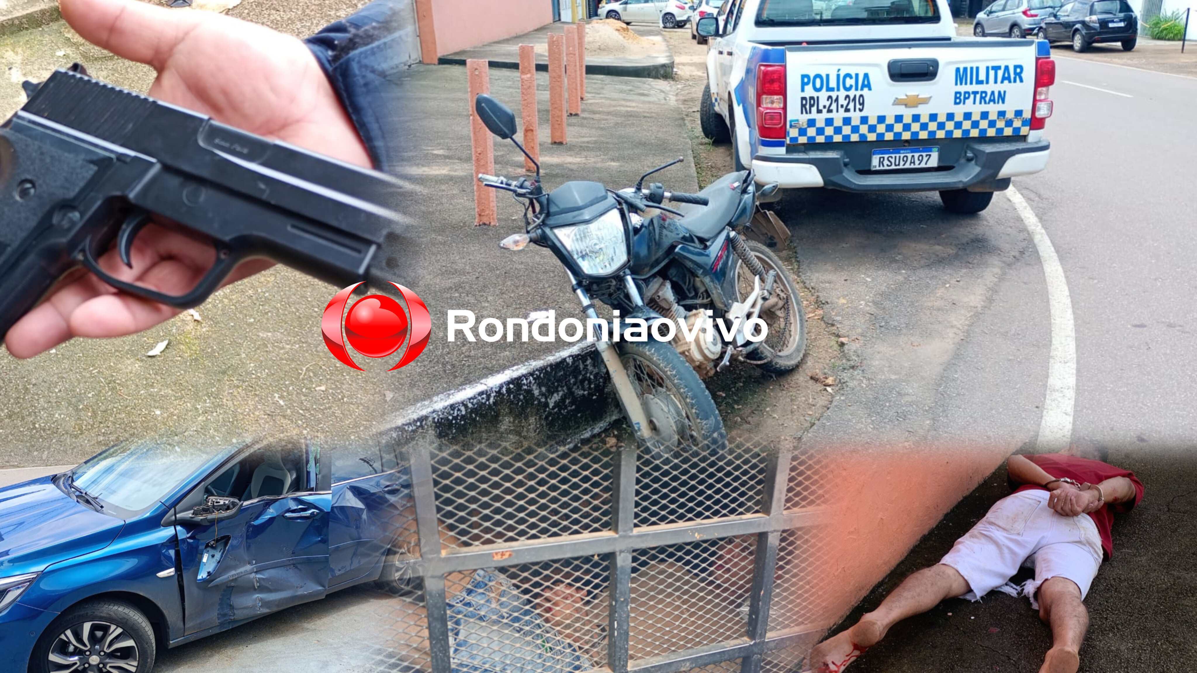 NA CALAMA: Dupla de ladrões rouba mulher e na fuga acaba presa ao se envolver em acidente 