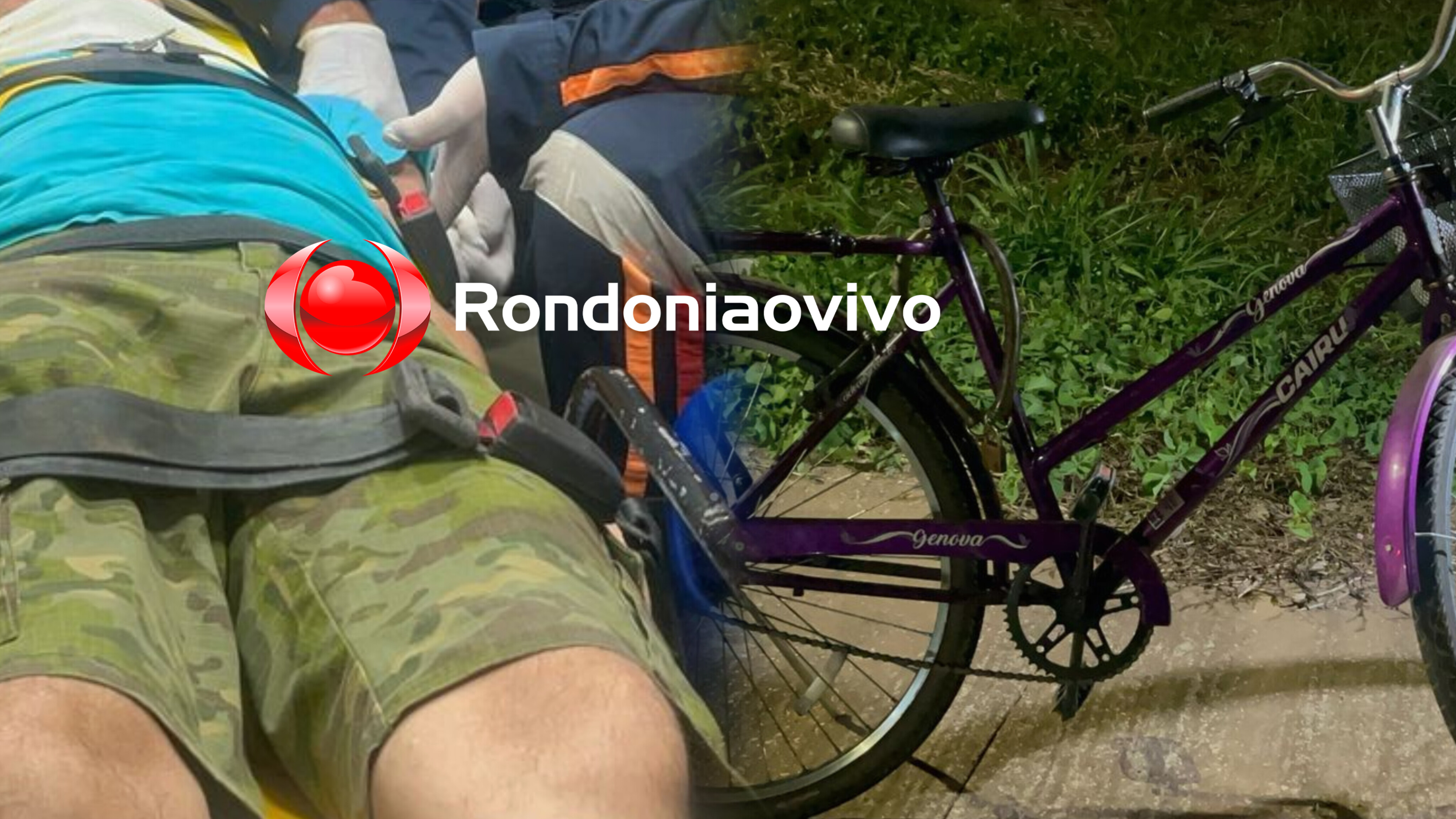 URGENTE: Condutor foge após atropelar idoso no bairro Embratel 