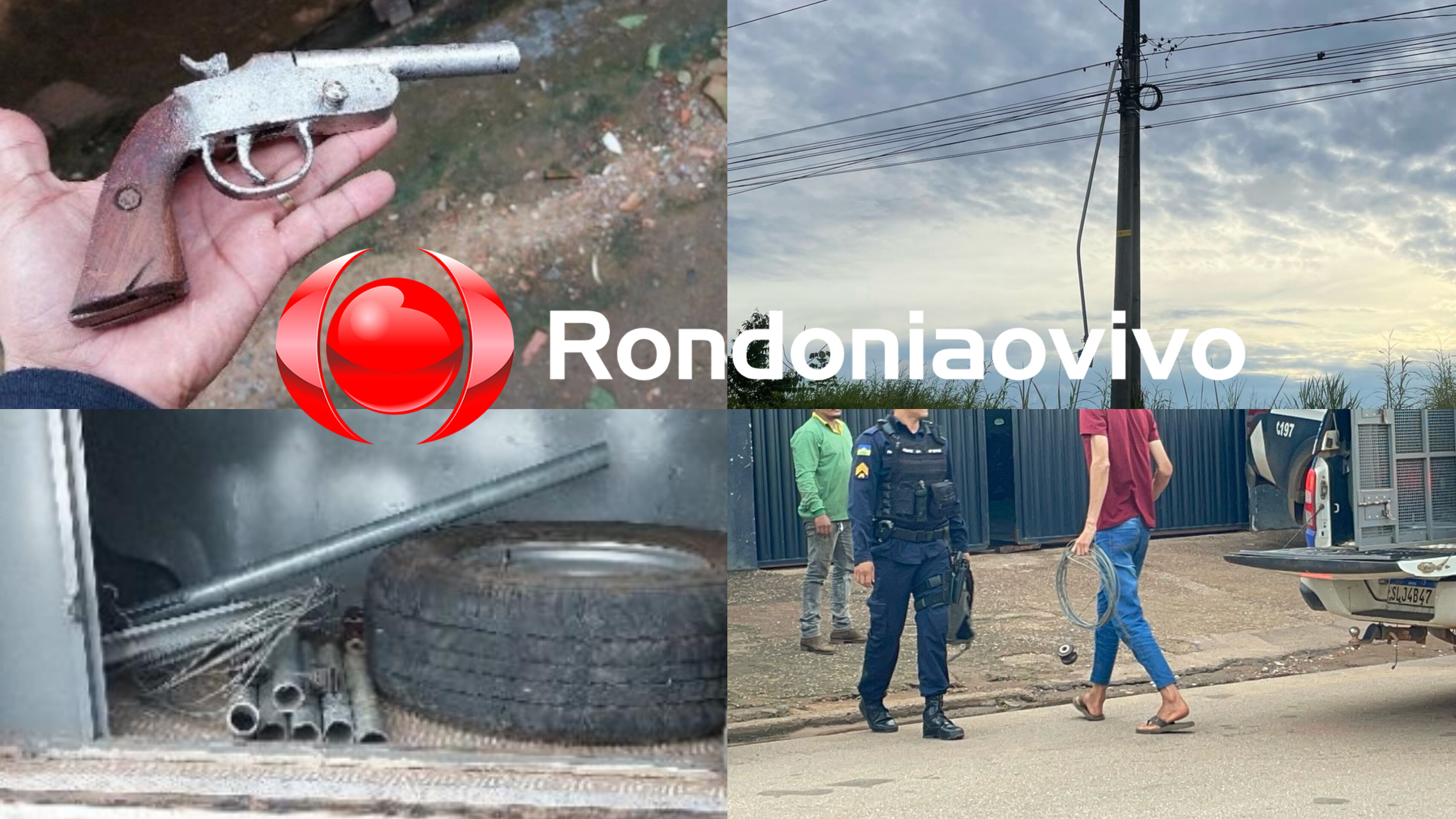 ÀS ESCURAS: Ladrão furtava iluminação pública e vendia para comerciante; Os dois são presos