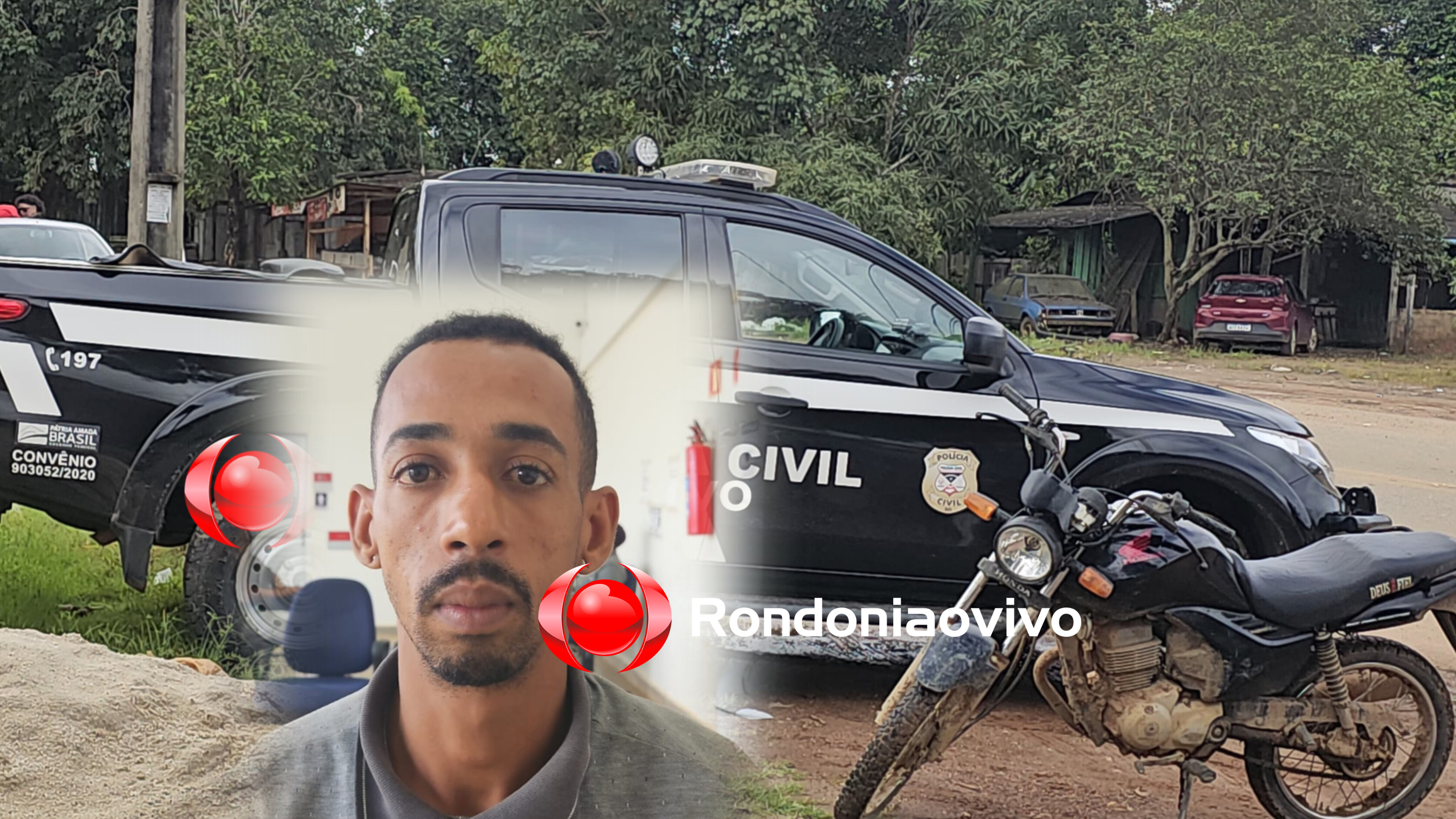 TENTOU ESCAPAR: Acusado de tentar matar PM durante roubo é preso pelo Denarc