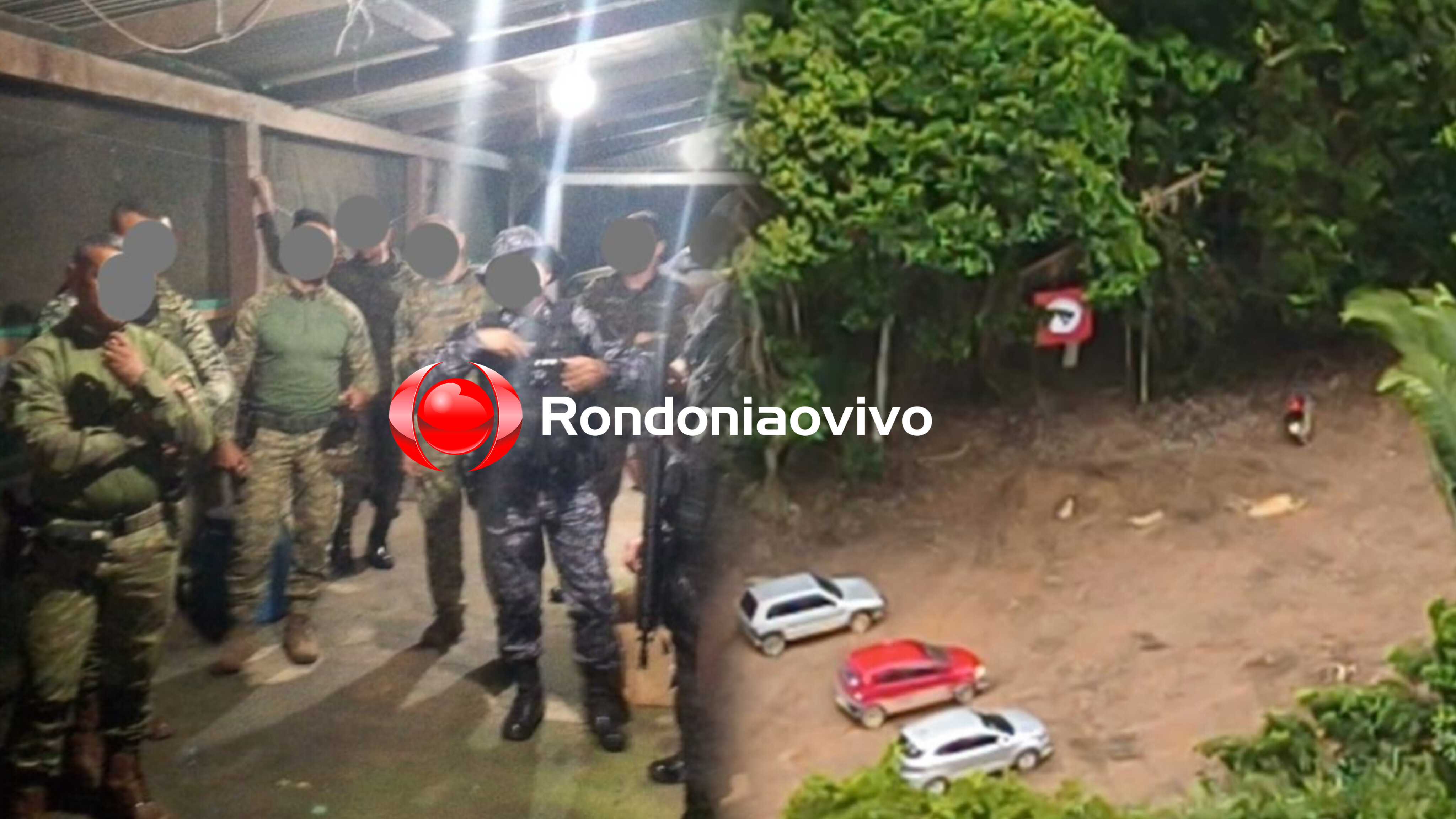 URGENTE: Invasores promovem ataque a base da polícia no Parque Estadual 