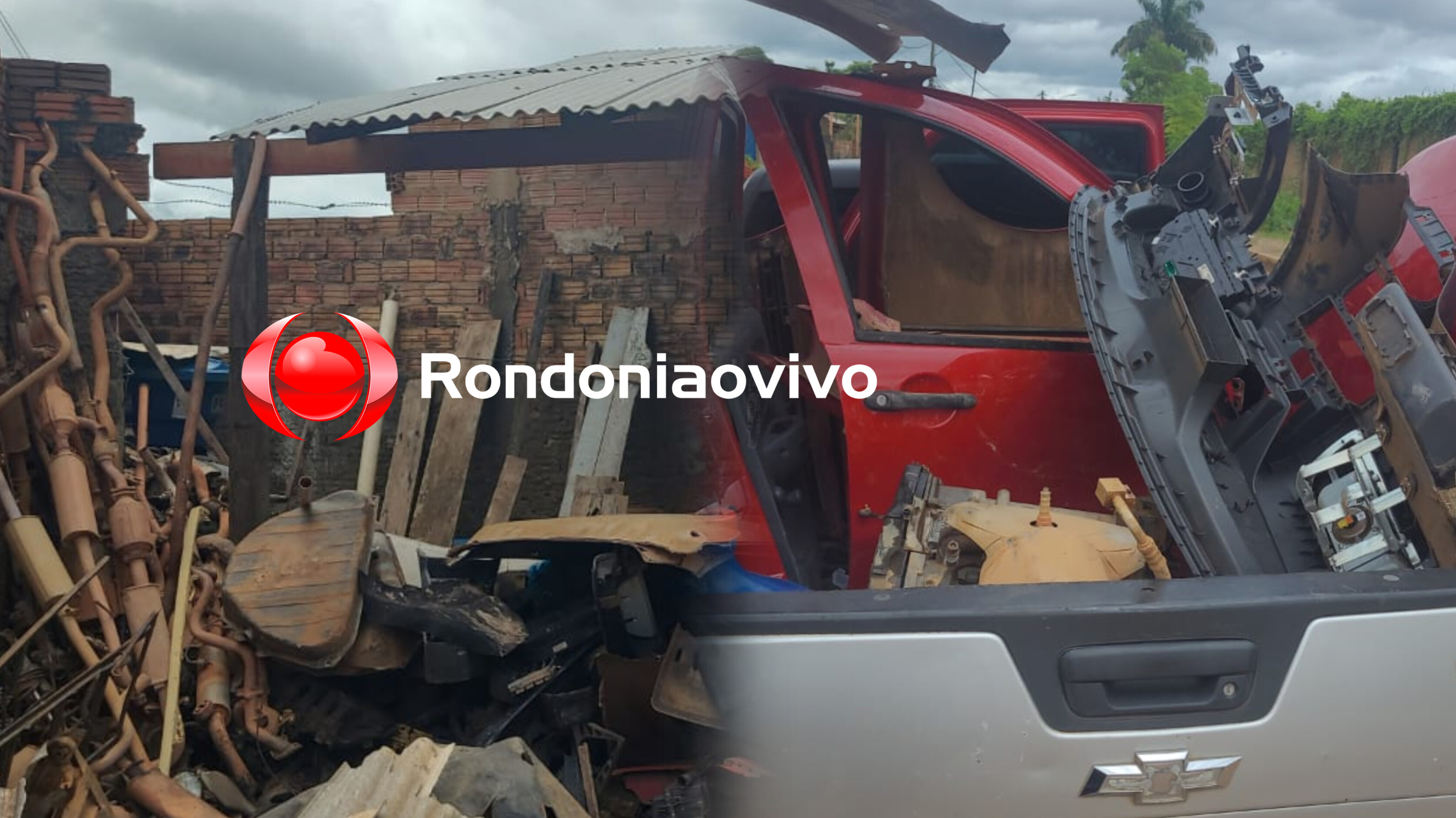 DESMANCHE: PM prende mecânico com peças de carro furtado de policial militar 