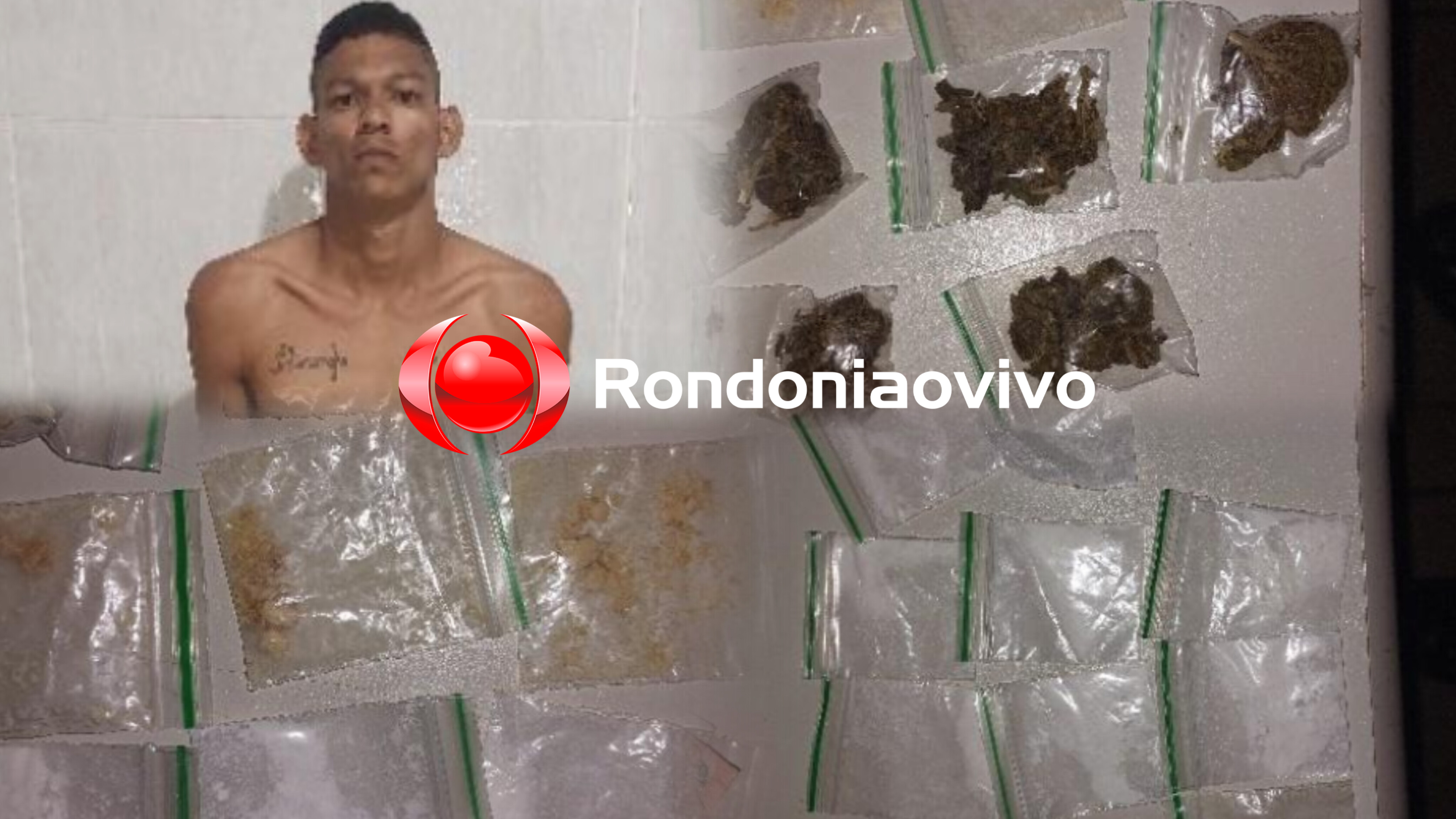 NO FLAGRA: Força Tática prende acusado de tráfico de drogas no Orgulho do Madeira 