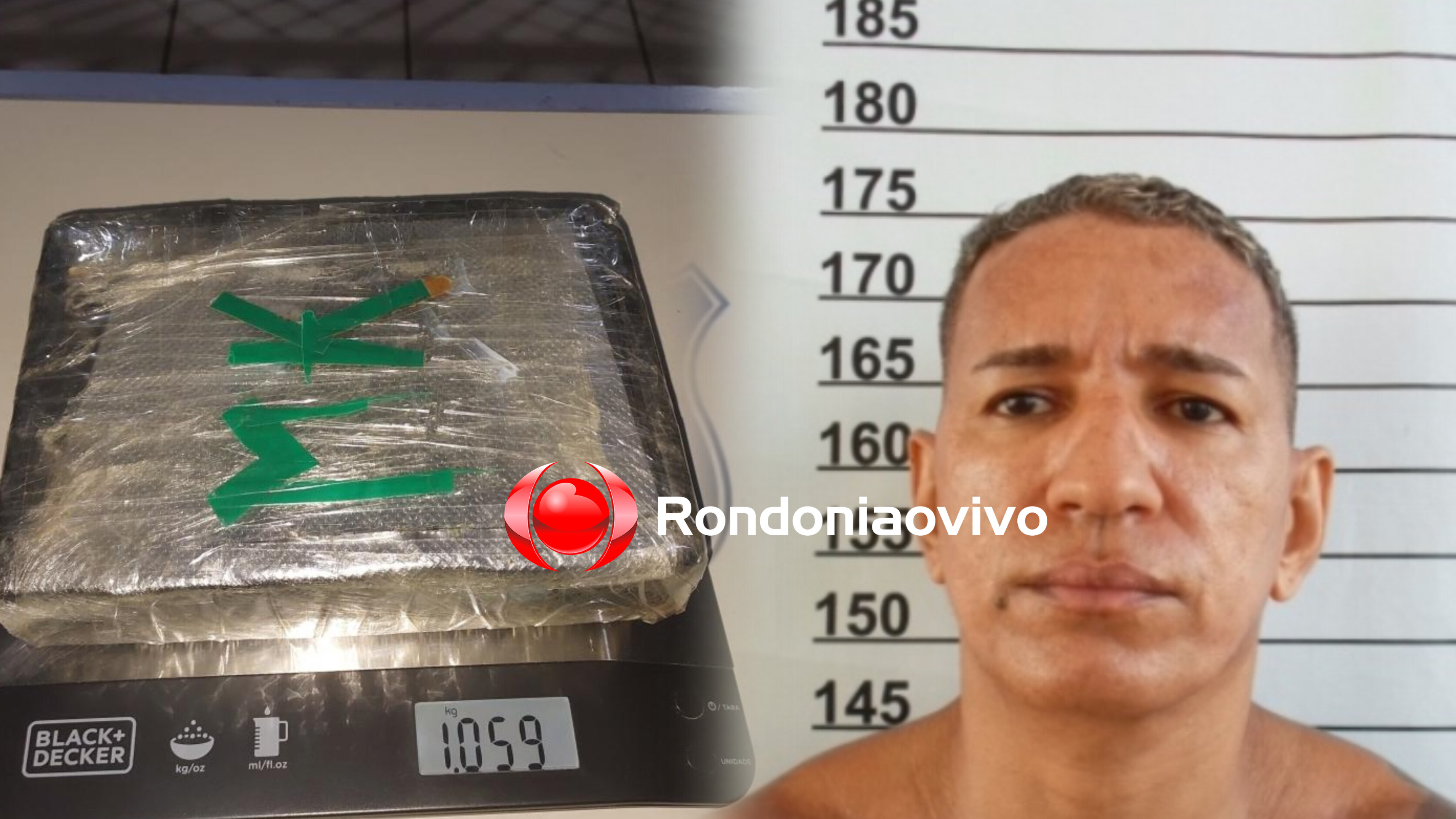 TRÁFICO: BPTAR prende vulgo 'Mika' flagrado com um quilo de droga em geladeira 