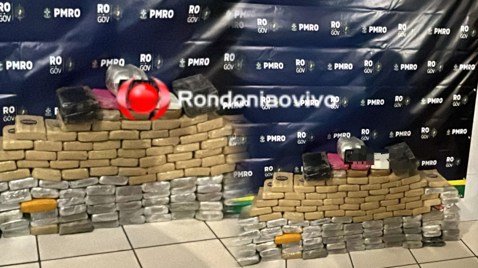 PM apreende cerca 140 quilos de entorpecentes em Porto Velho 