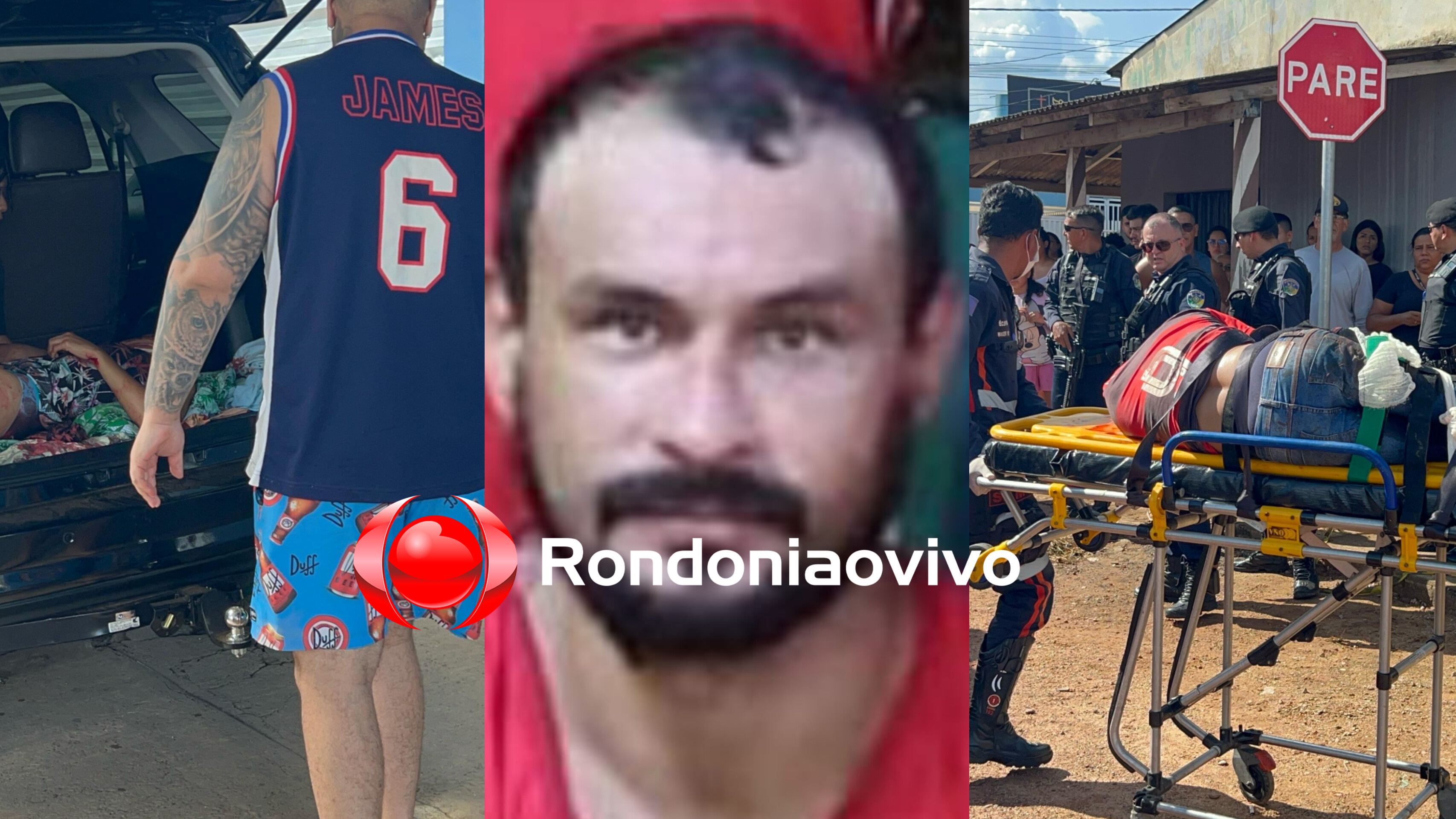 PASSIONAL: Homem que atacou ex-mulher e criança estava foragido da Justiça 