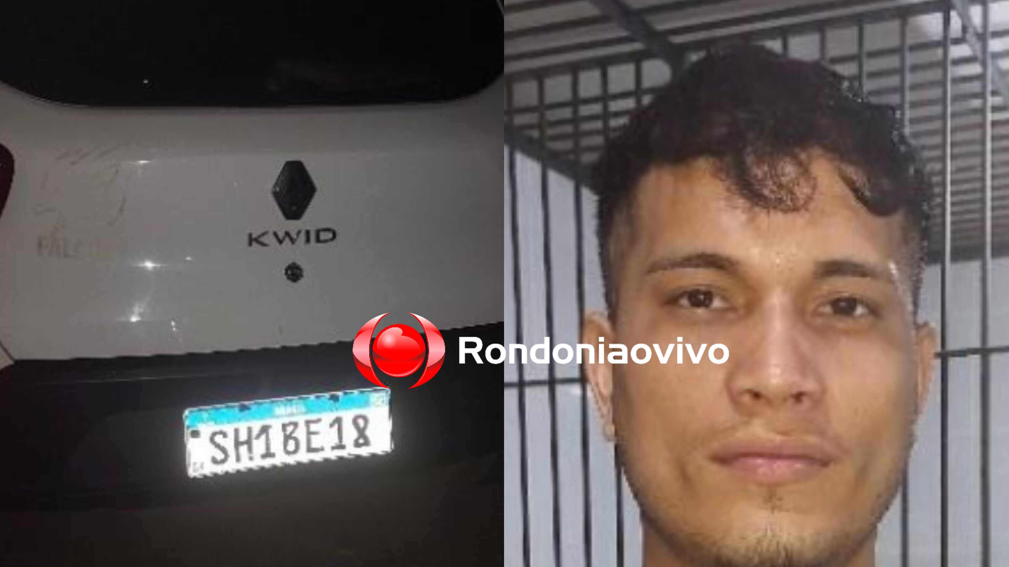FLAGRANTE: Foragido e comparsa são presos com carro adulterado 