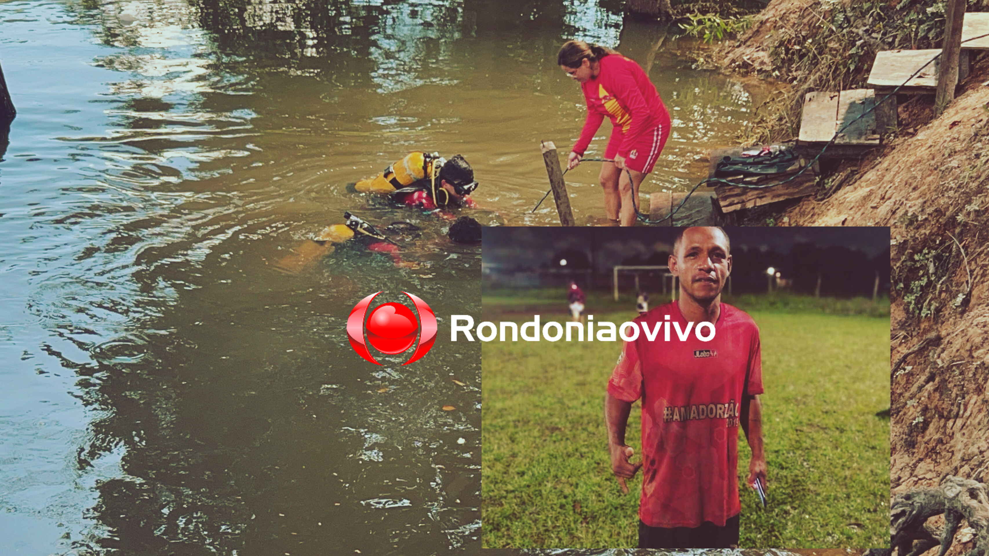 VÍDEO: Bombeiros encontram corpo de homem que morreu afogado em balneário 