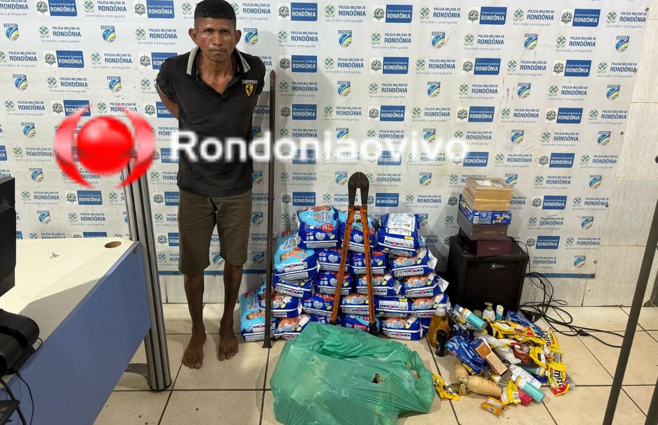 INTERCEPTADO: Acusado de arrastão em farmácia é preso enquanto fugia em carro Gol