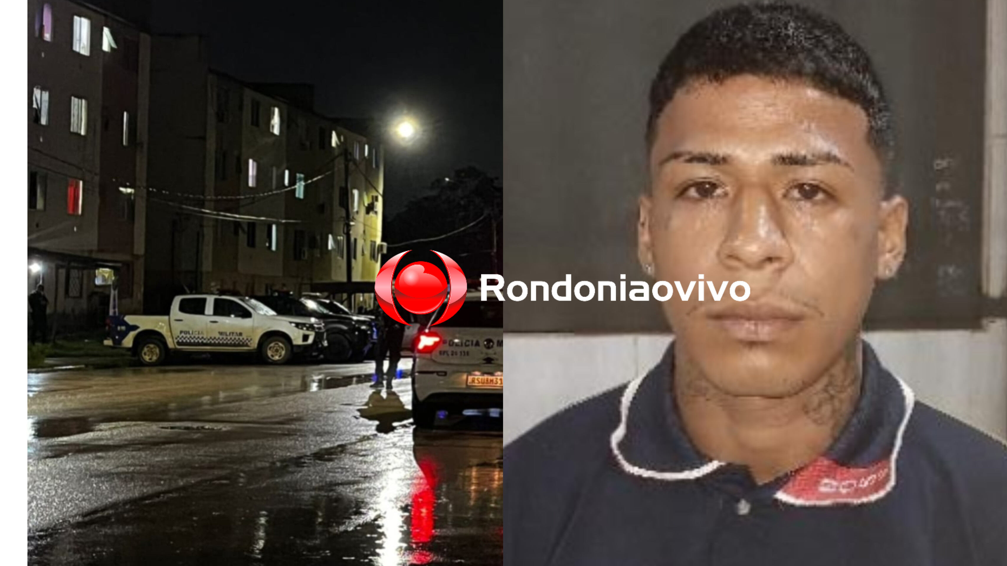 ORGULHO DO MADEIRA: 'Juninho do CV' tenta esconder o rosto ao ver PM, mas não escapa da cadeia 