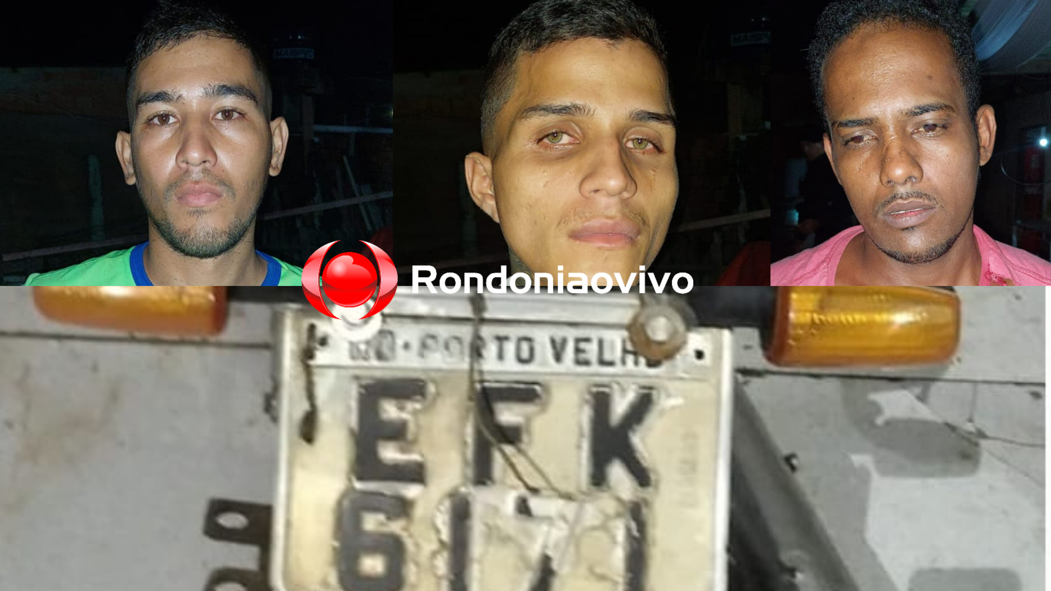 ZONA LESTE: Equipe do sargento Machado prende dois foragidos e homem com moto adulterada 