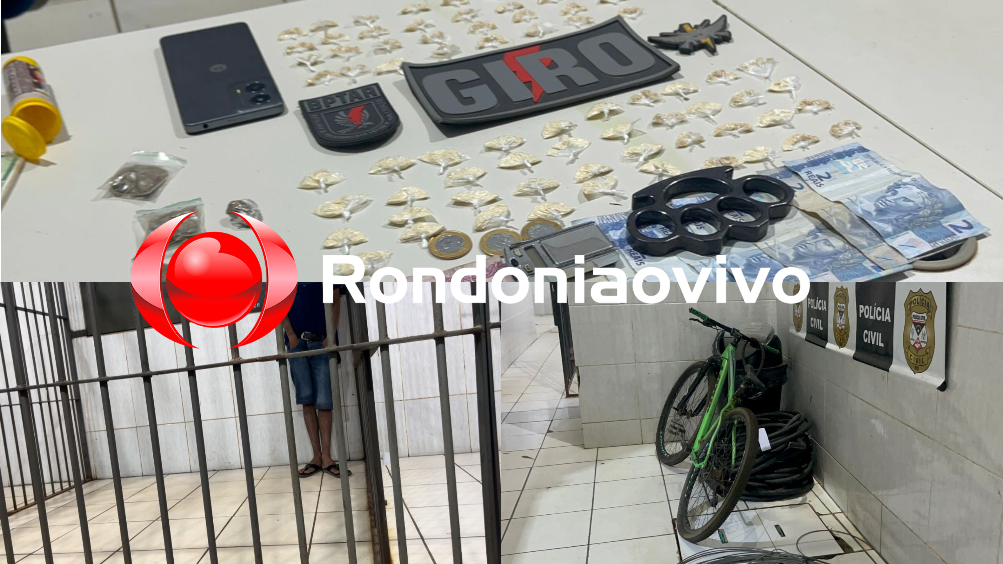 VÁRIAS PORÇÕES: Adolescente diz que vendia droga a mando de traficante próximo da rodoviária 