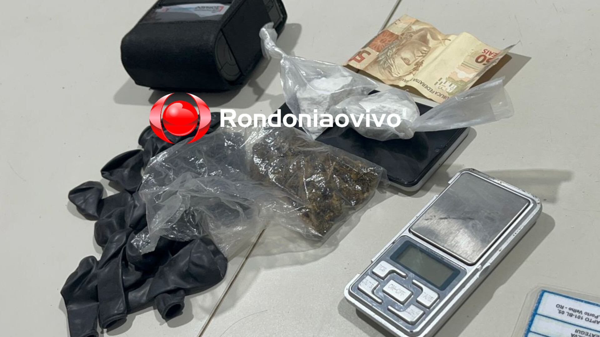 ORGULHO DO MADEIRA: Jovem é presa antes de levar droga em balões nas partes íntimas para presídio