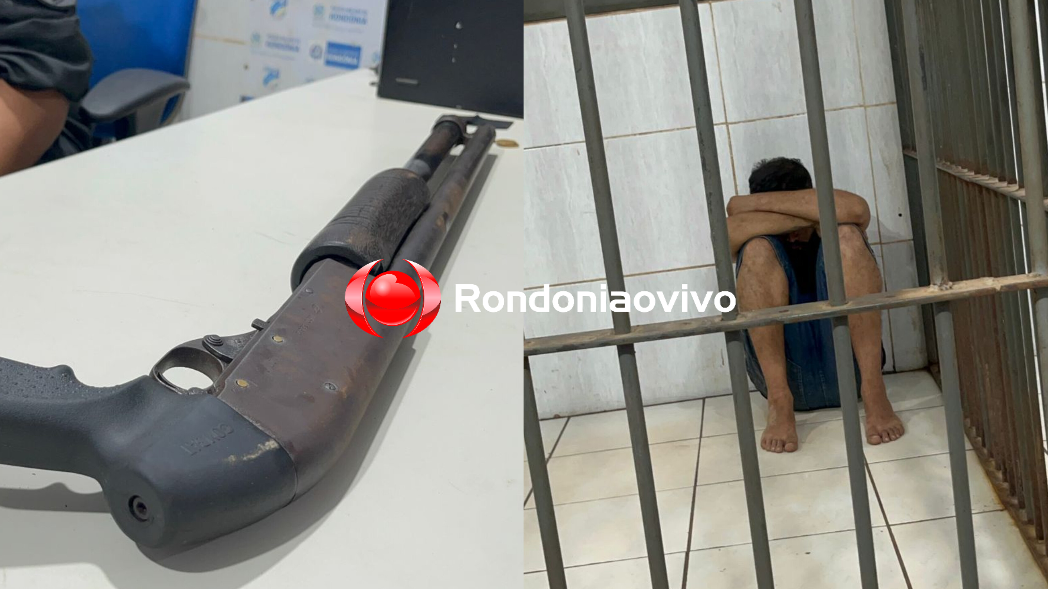 DENUNCIADO: PM prende jovem com escopeta calibre 12 em vila de apartamentos
