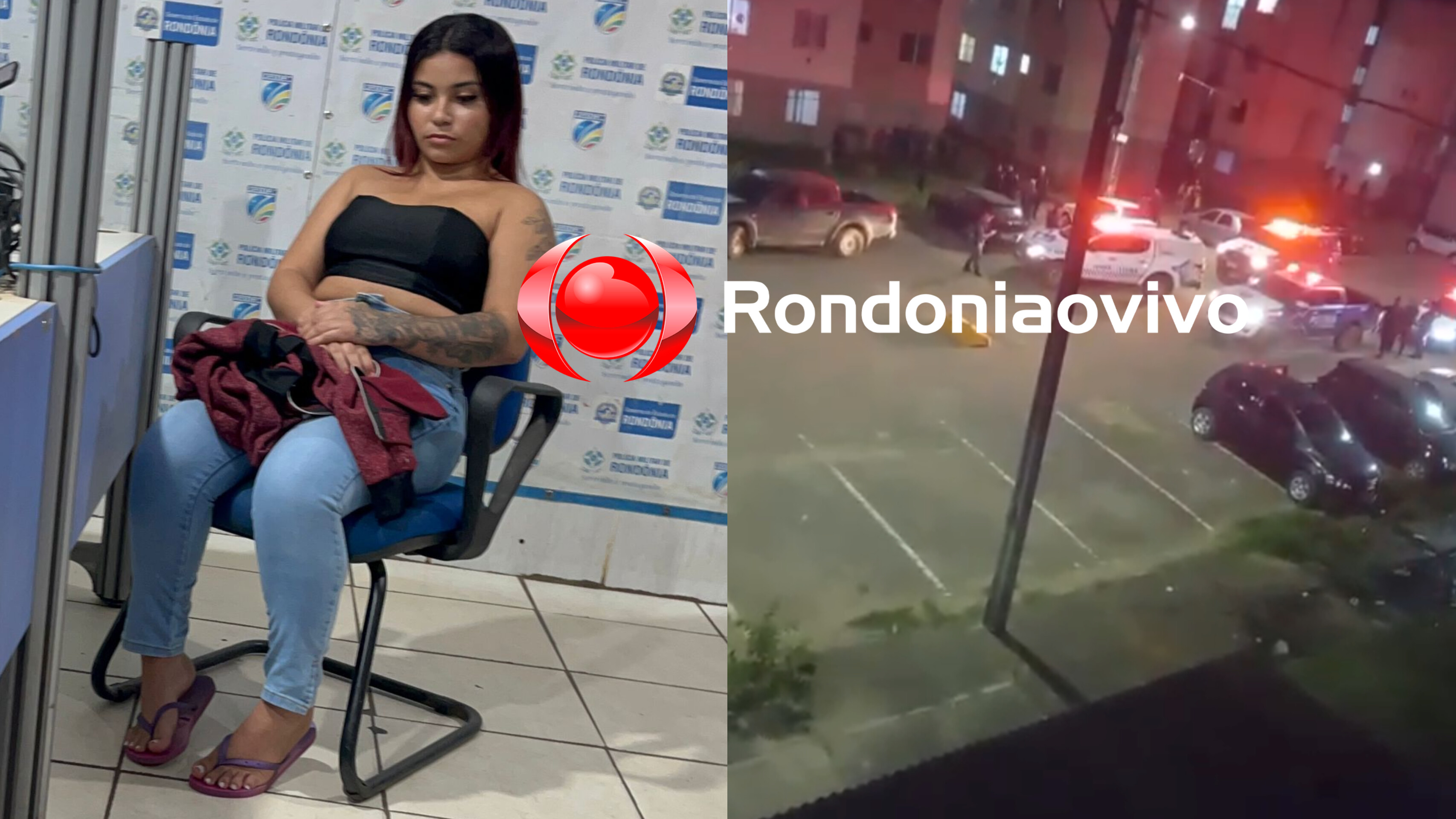 URGENTE: 'Princesinha do CV' é presa no condomínio Orgulho do Madeira 