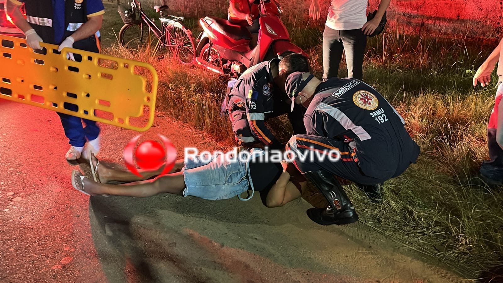 URGENTE: Ciclista fica gravemente ferida em atropelamento na capital 