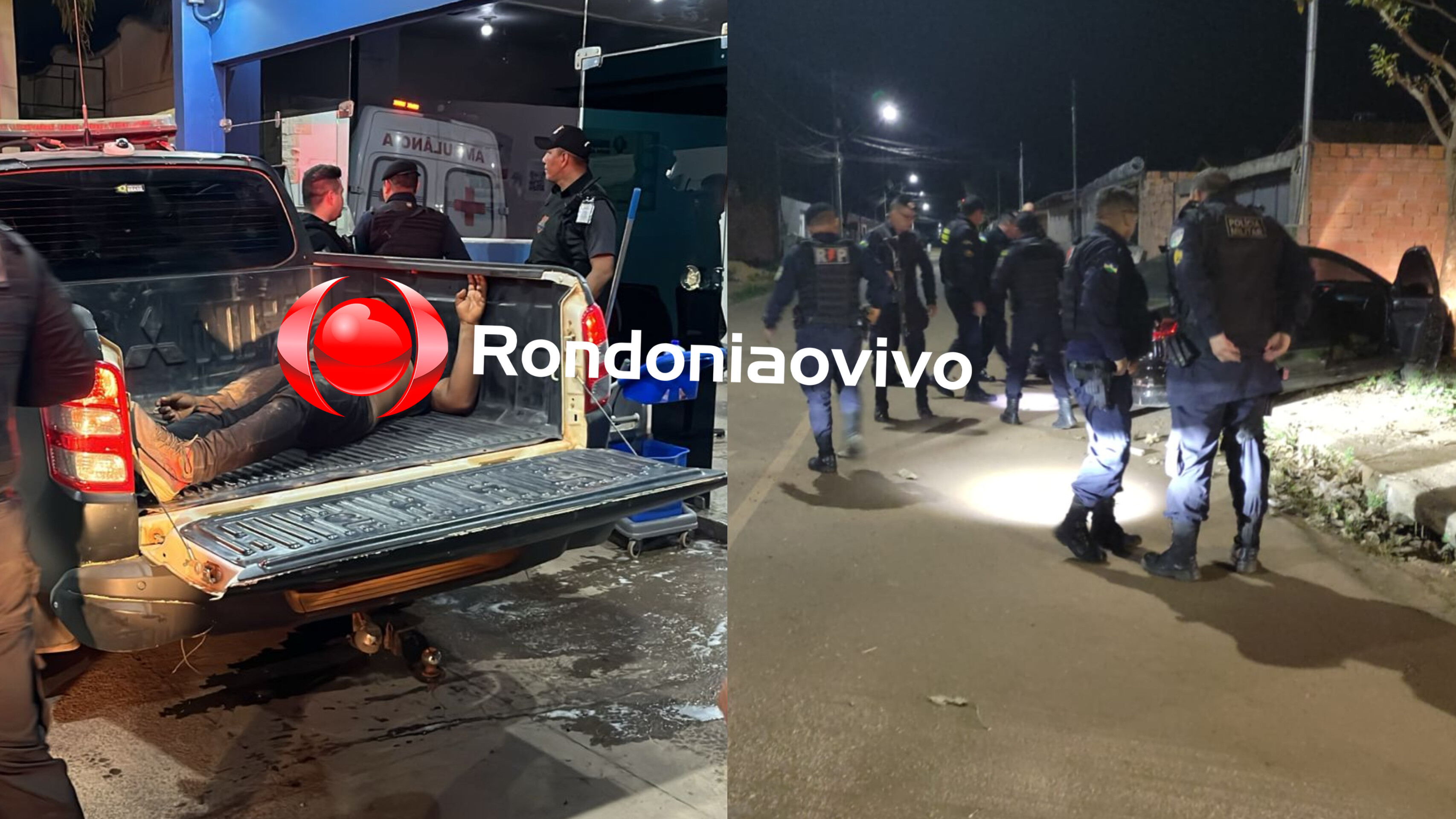 URGENTE: Homem é baleado após tiroteio com a polícia no Cristal da Calama