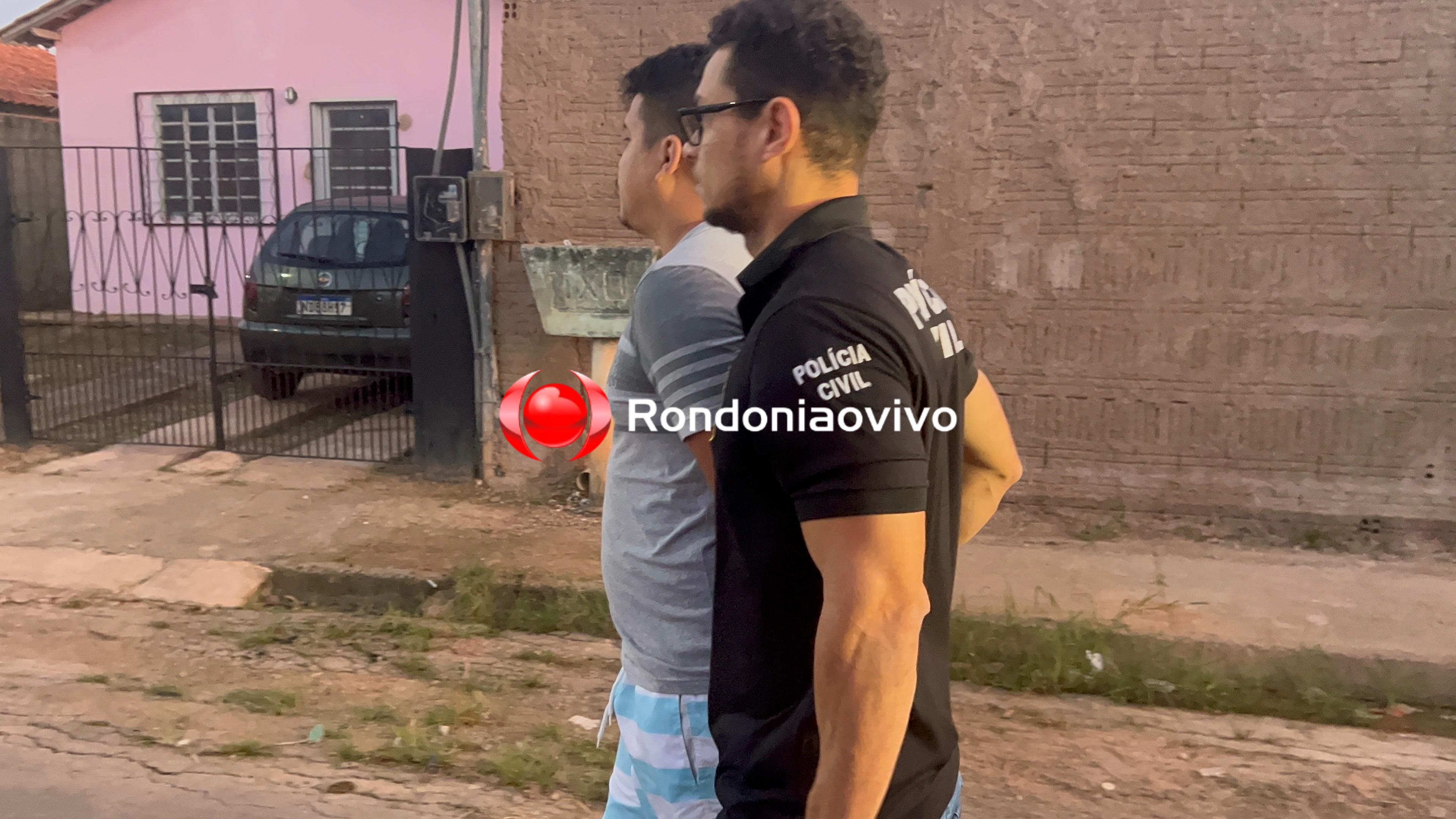 VEJA VÍDEO: Homicídios prende acusado de triplo assassinato na capital 