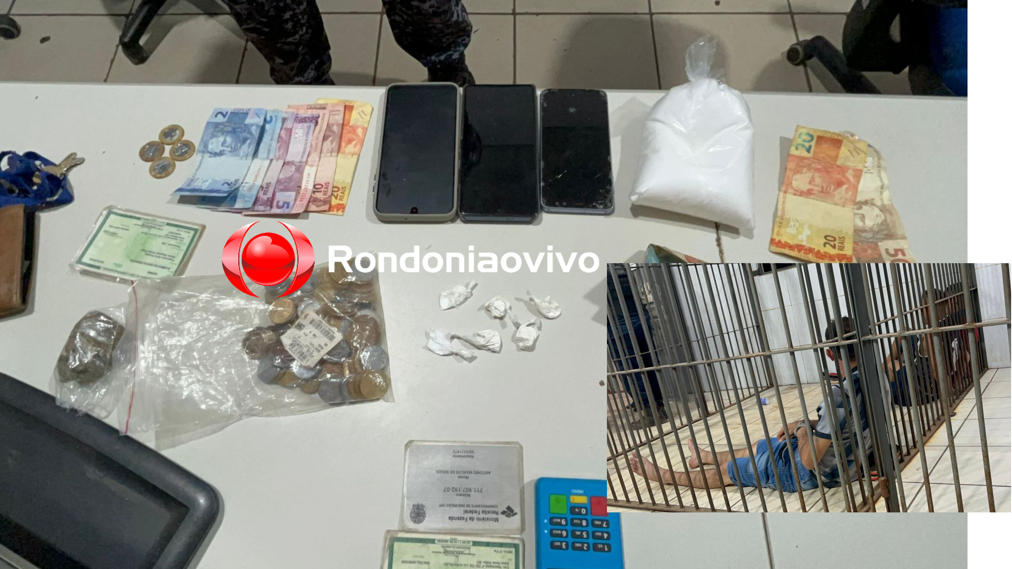 BOCA DE FUMO: Trio é preso por tráfico de drogas na região Central 