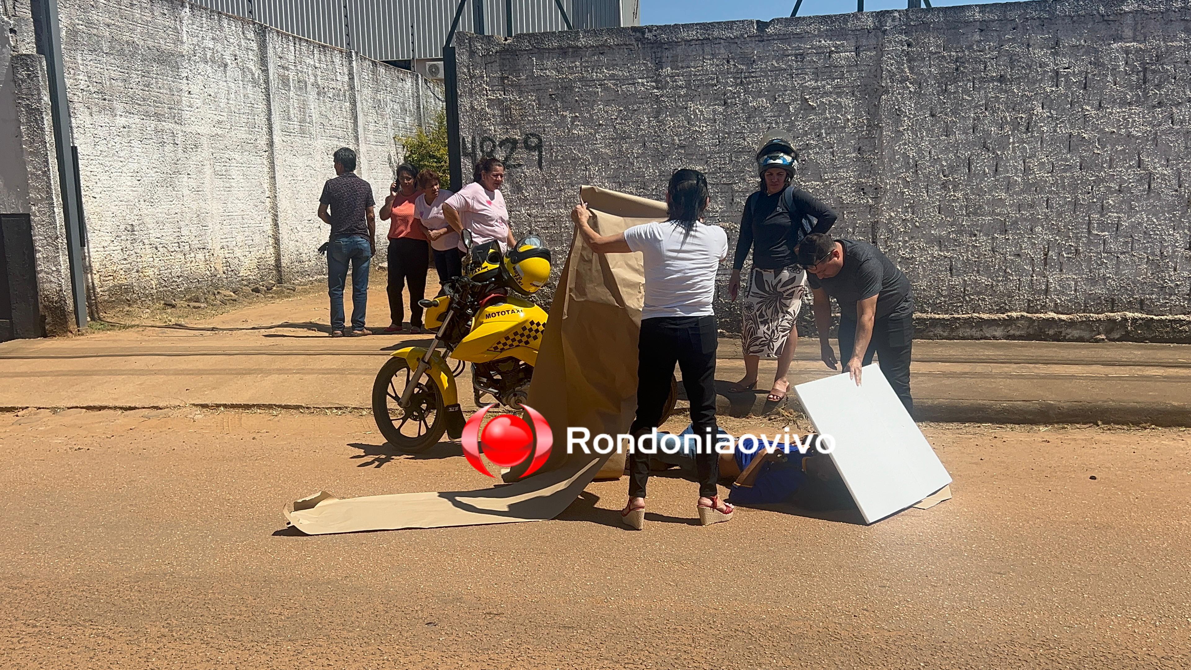 URGENTE: Passageiro de mototaxista é atacado a tiros ao sair do trabalho 