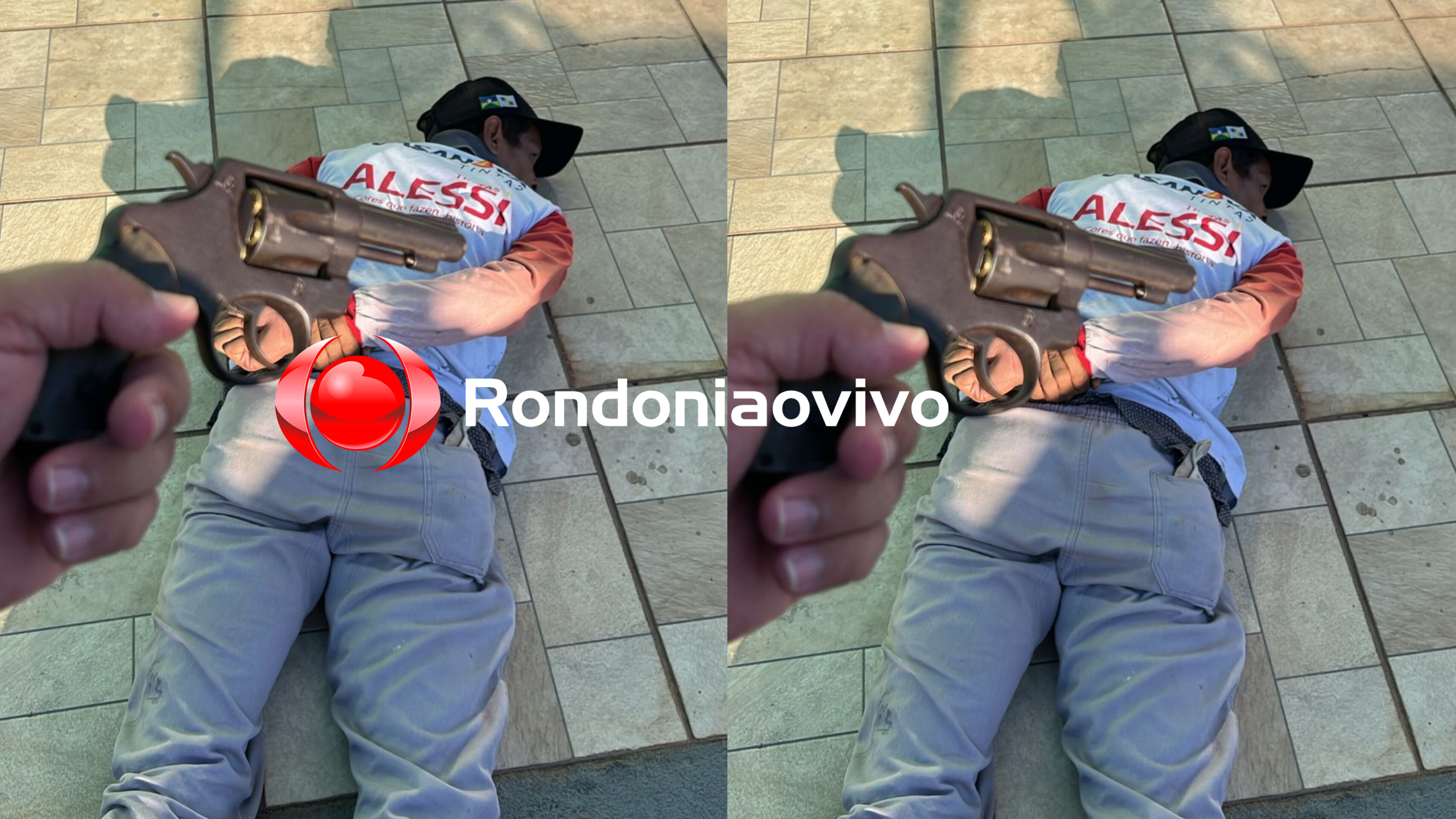 CERCO FECHADO: Assaltante é preso durante roubo em residência após ação rápida da PM 