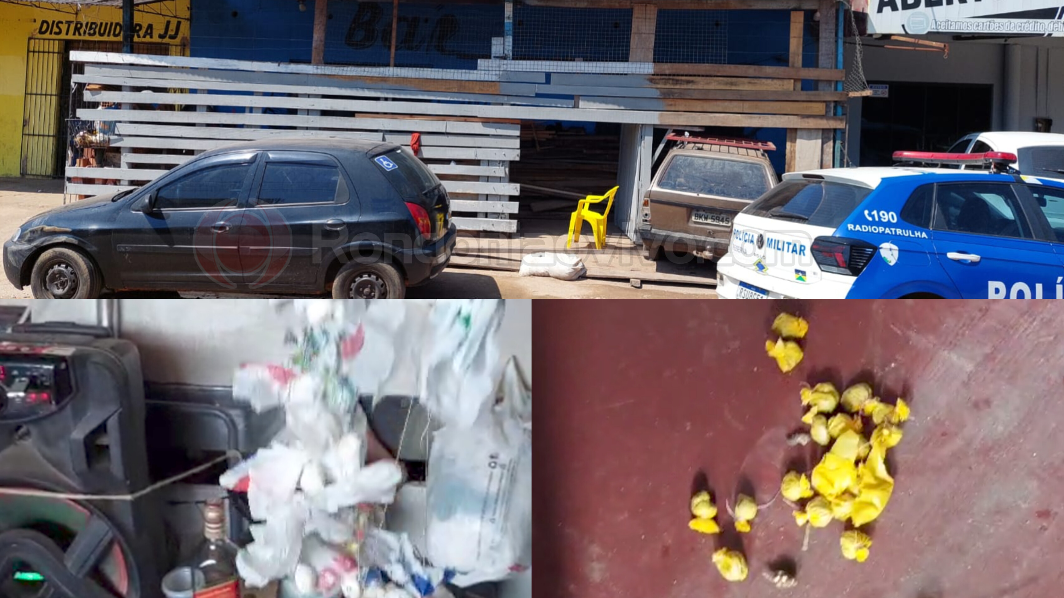 VÍDEO: Equipe do sargento Machado prende cadeirante e fecha boca de fumo em bar 