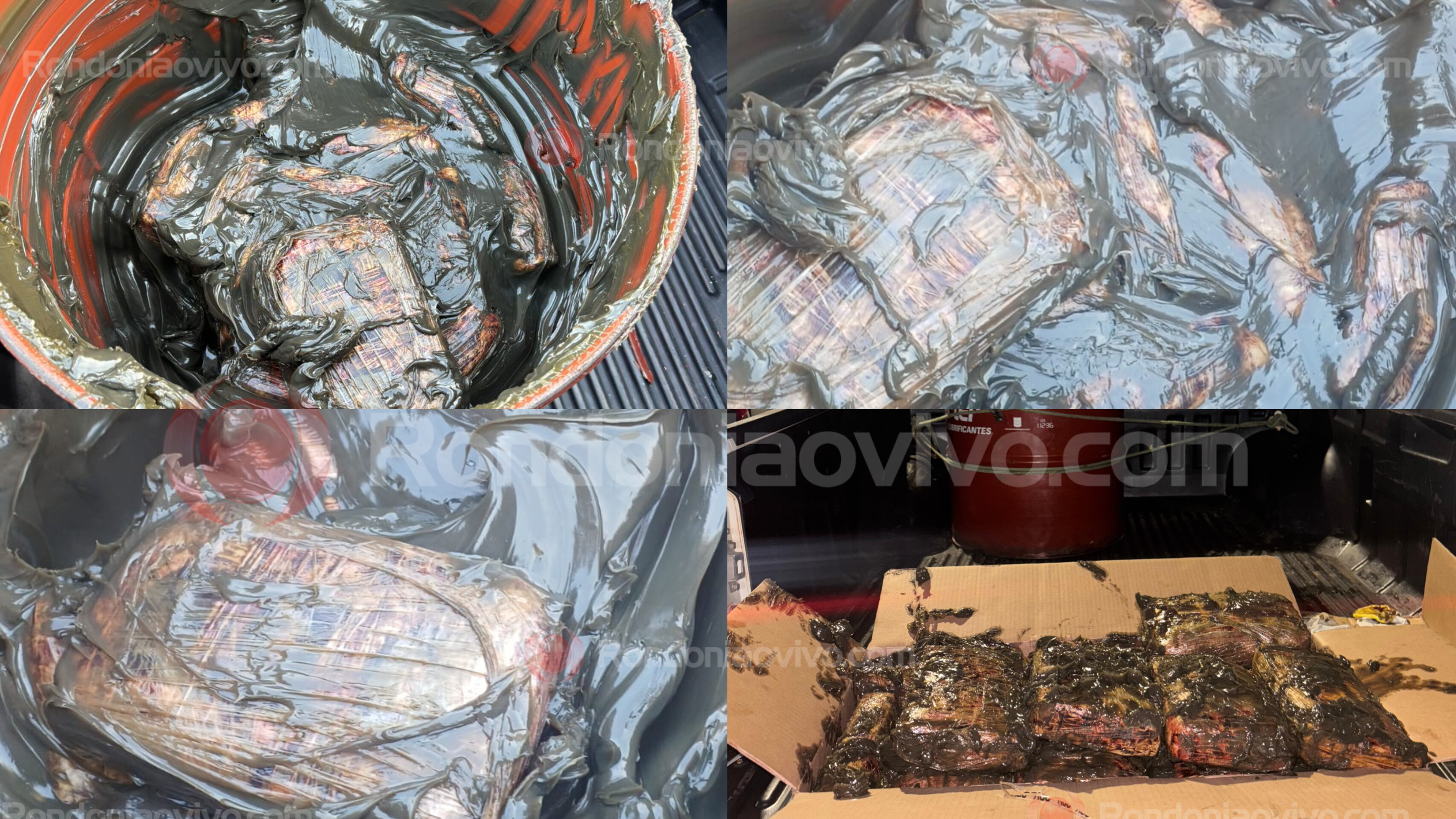 URGENTE: Furtos e Roubos de Veículos e PC do Acre apreendem 20 Kg de skunk em tambor