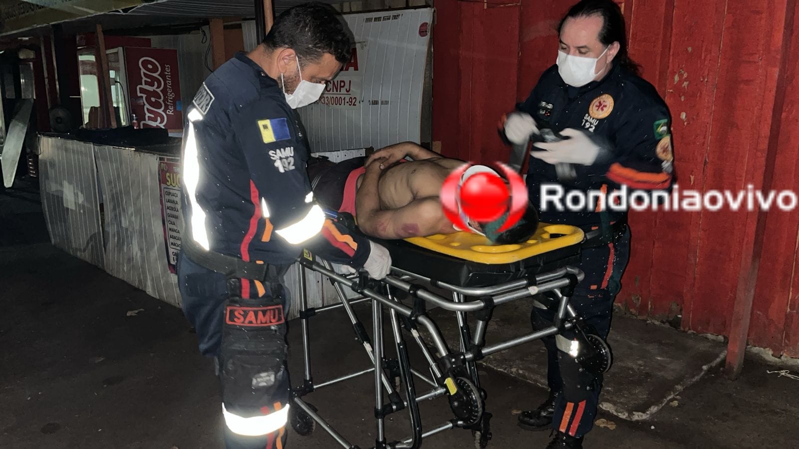 URGENTE: Homem acusado de furtos é sequestrado, algemado e surrado no Centro 