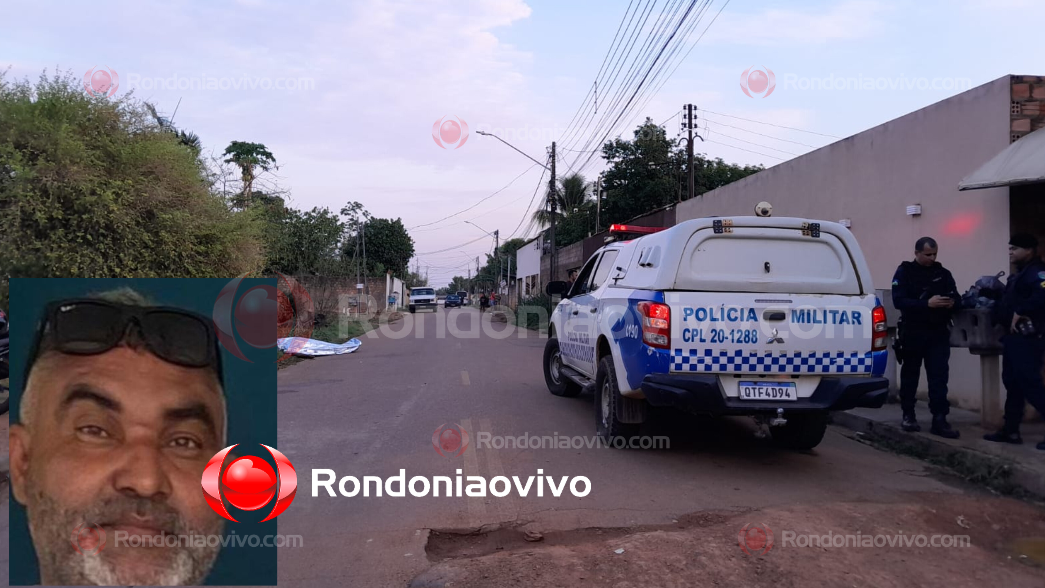 IDENTIFICADO: Trabalhador é encontrado morto na rua em Porto Velho 