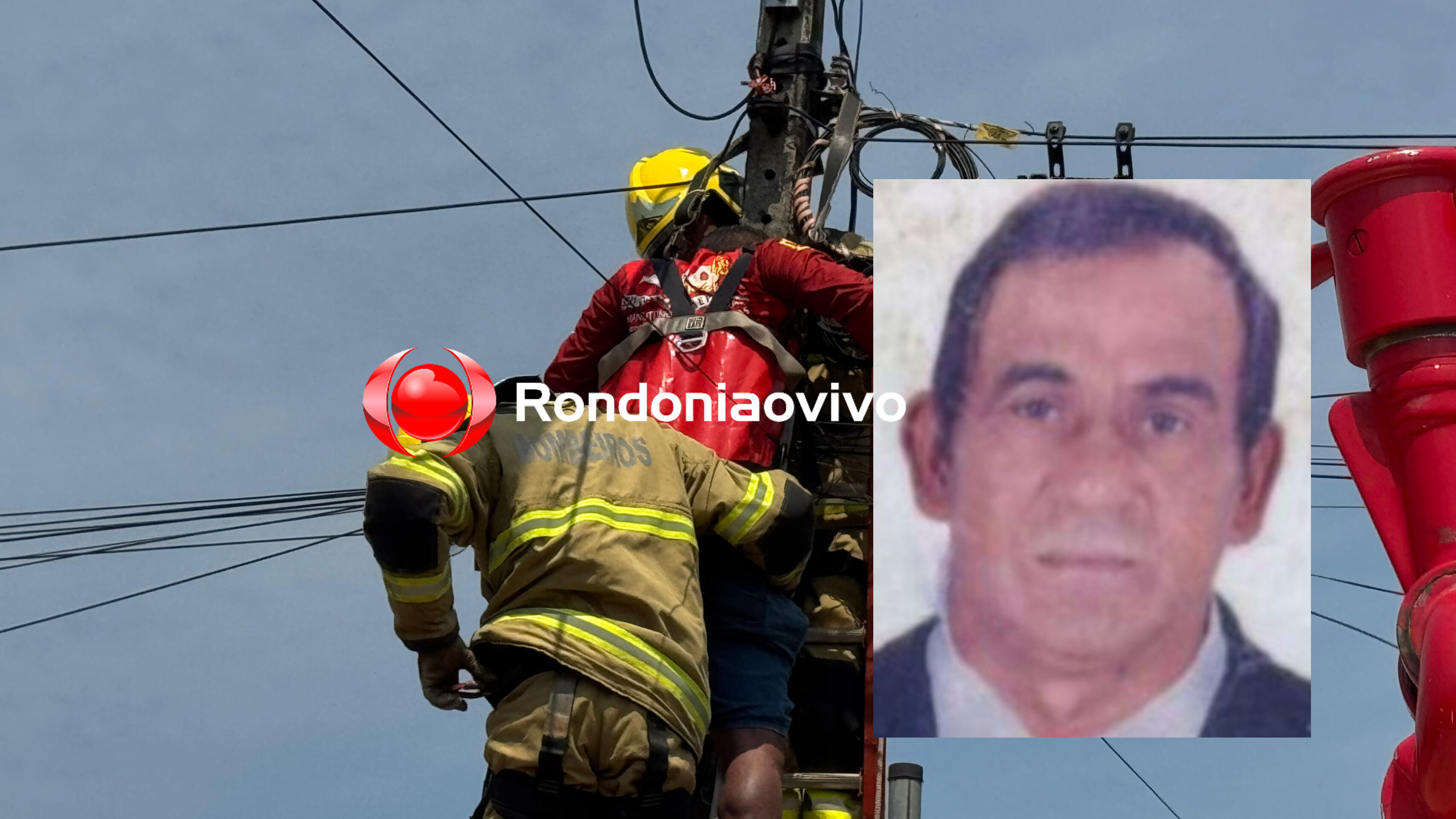 TRÁGICO: 'Léo eletricista' morre vítima de forte descarga elétrica ao subir em poste