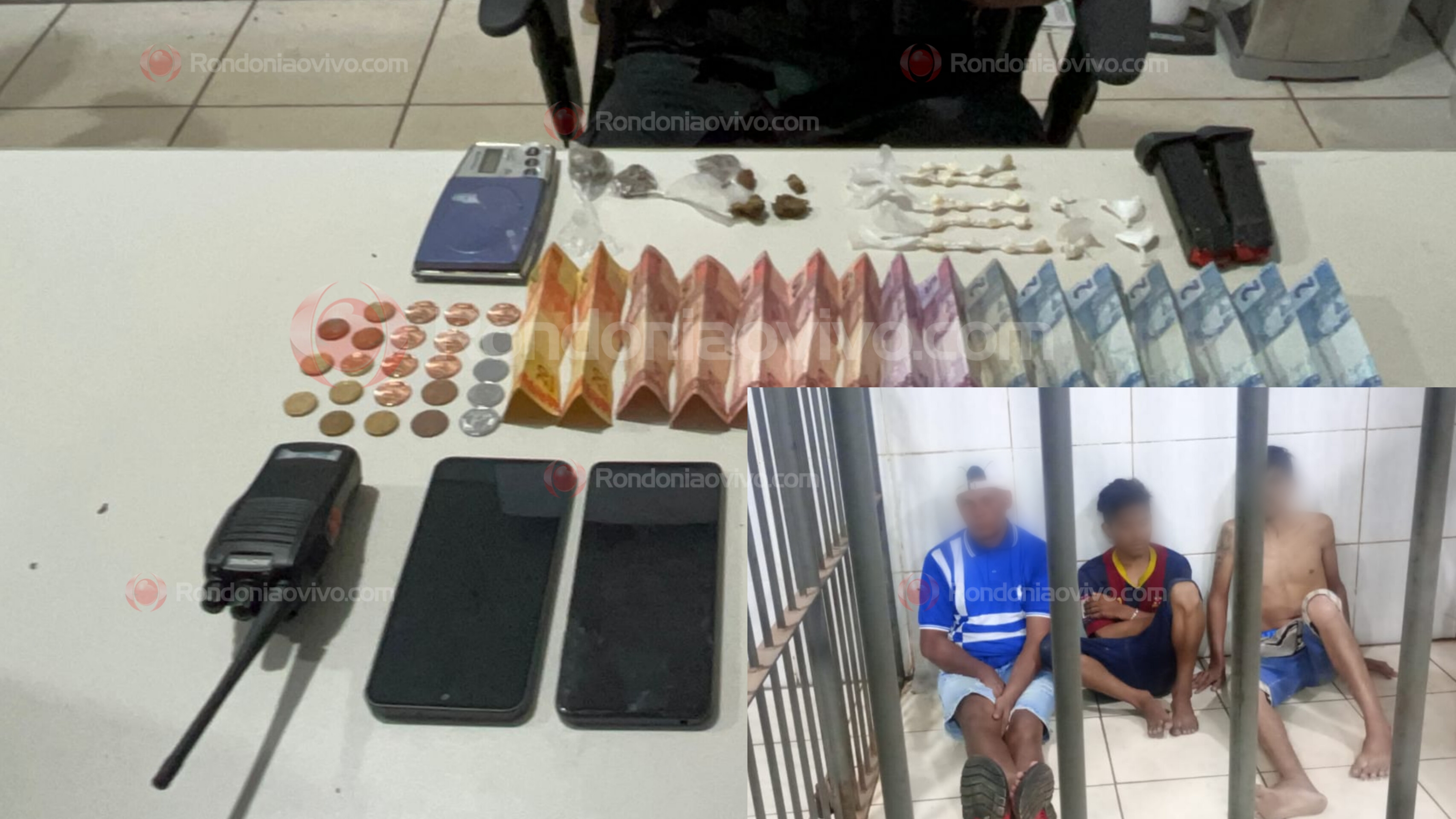 NO MARIANA: BPTAR prende trio por tráfico de drogas durante Operação Maximus 