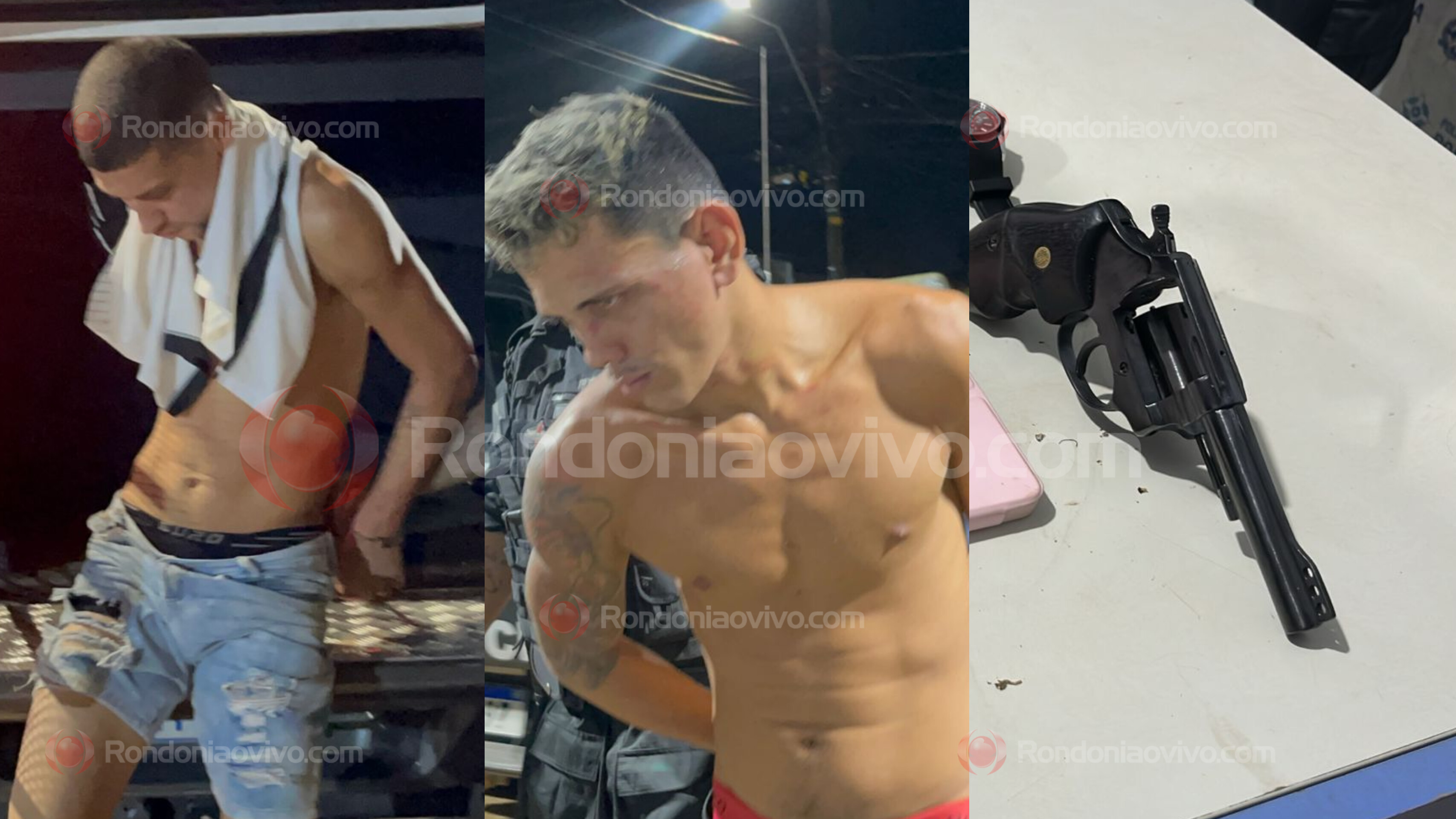 VÍTIMAS AMARRADAS: Cerco da PM prende acusados de cometer roubo em residência 