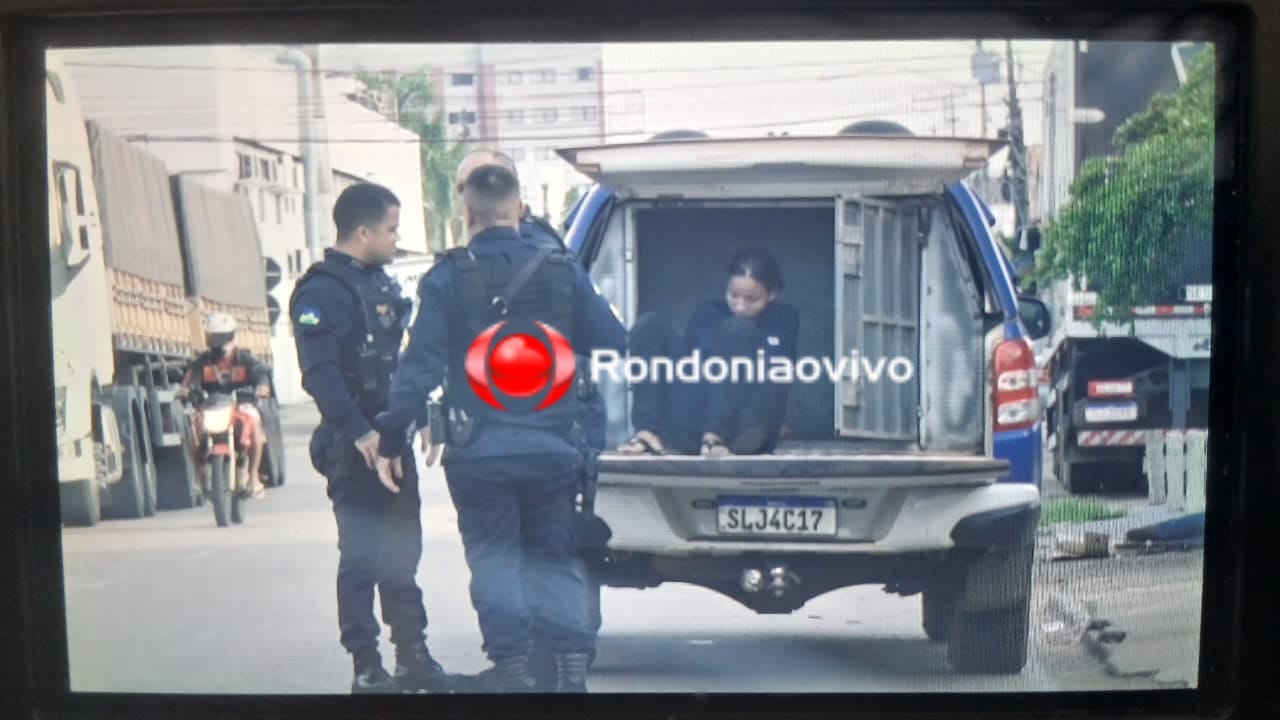 URGENTE: Jovem é presa por tentar matar rival em tabacaria 