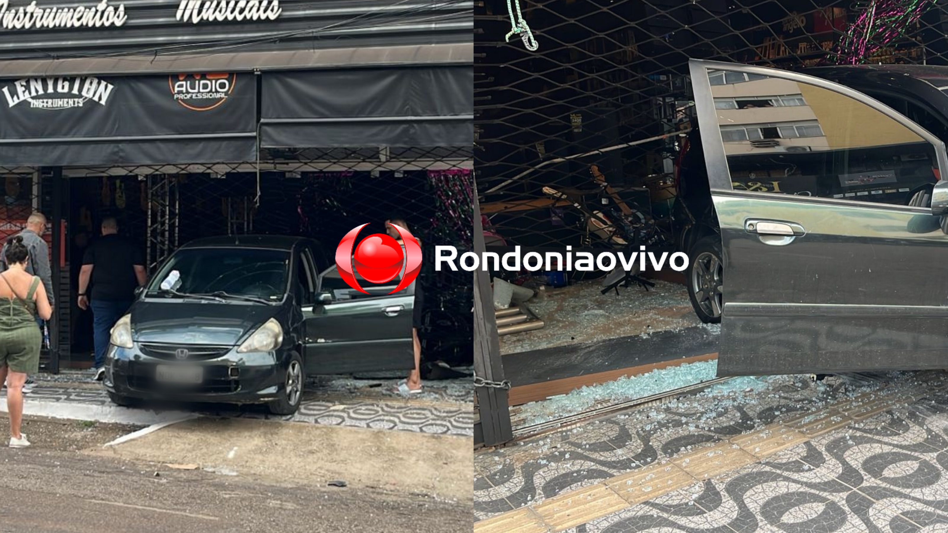 URGENTE: Por dívida de R$ 250 mil, homem causa destruição em loja