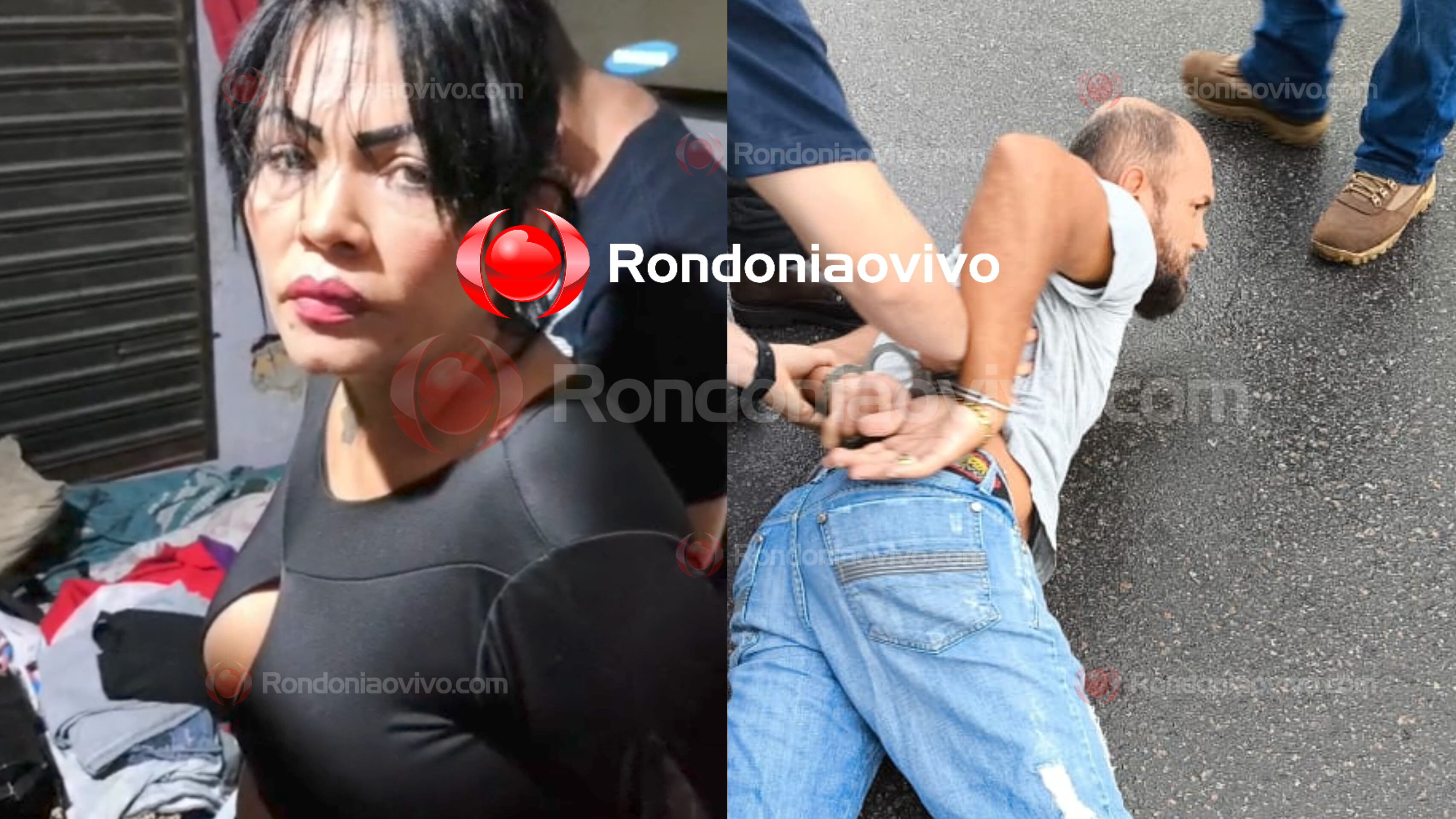 URGENTE: Casal que matou mulher e tocou fogo no corpo é preso em Manaus 